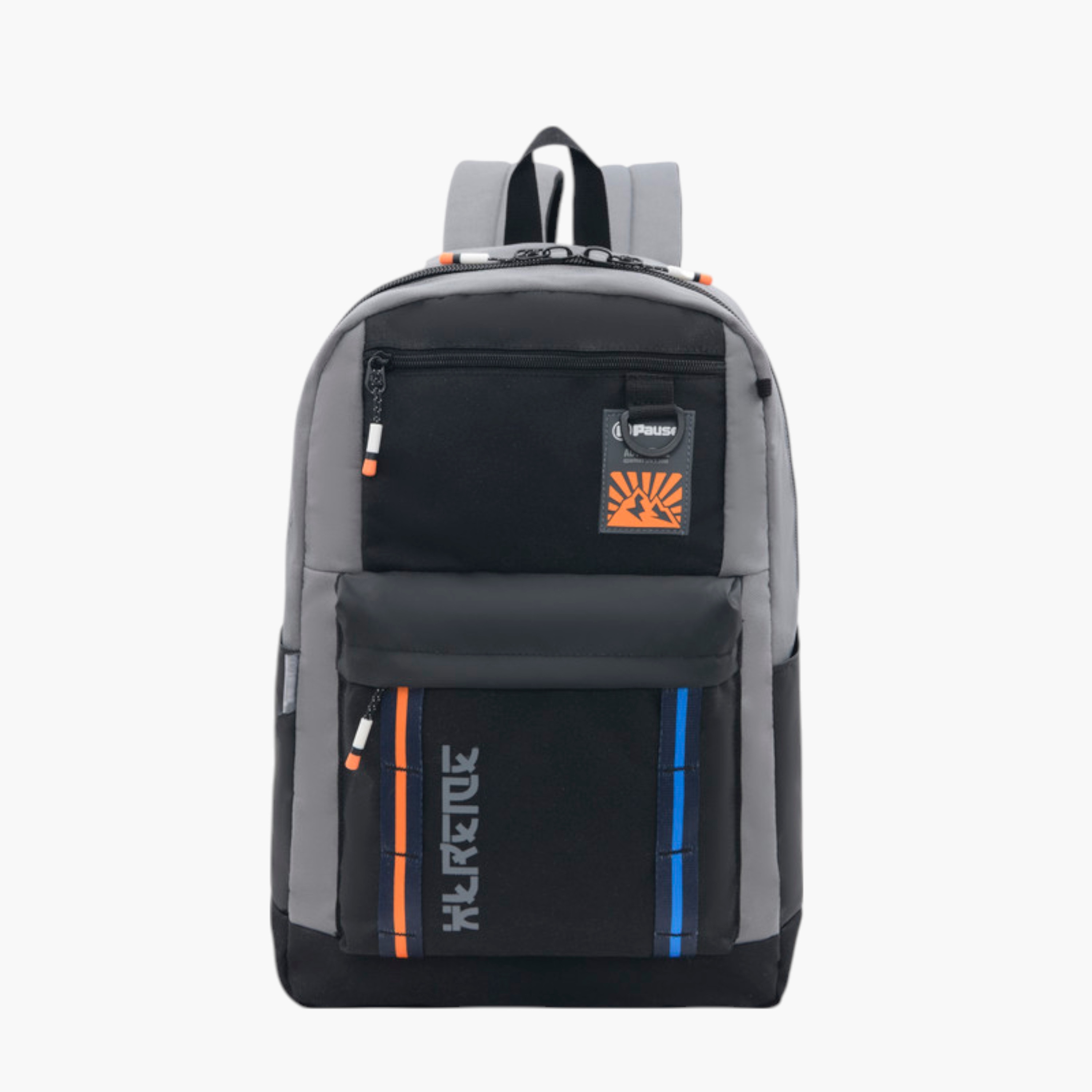 شنطة ظهر مدرسية بحمالات كتف قابلة للتعديل وطبعات من بوز - 12x21سم-school-bagsandbackpacks-backpacks-image-1