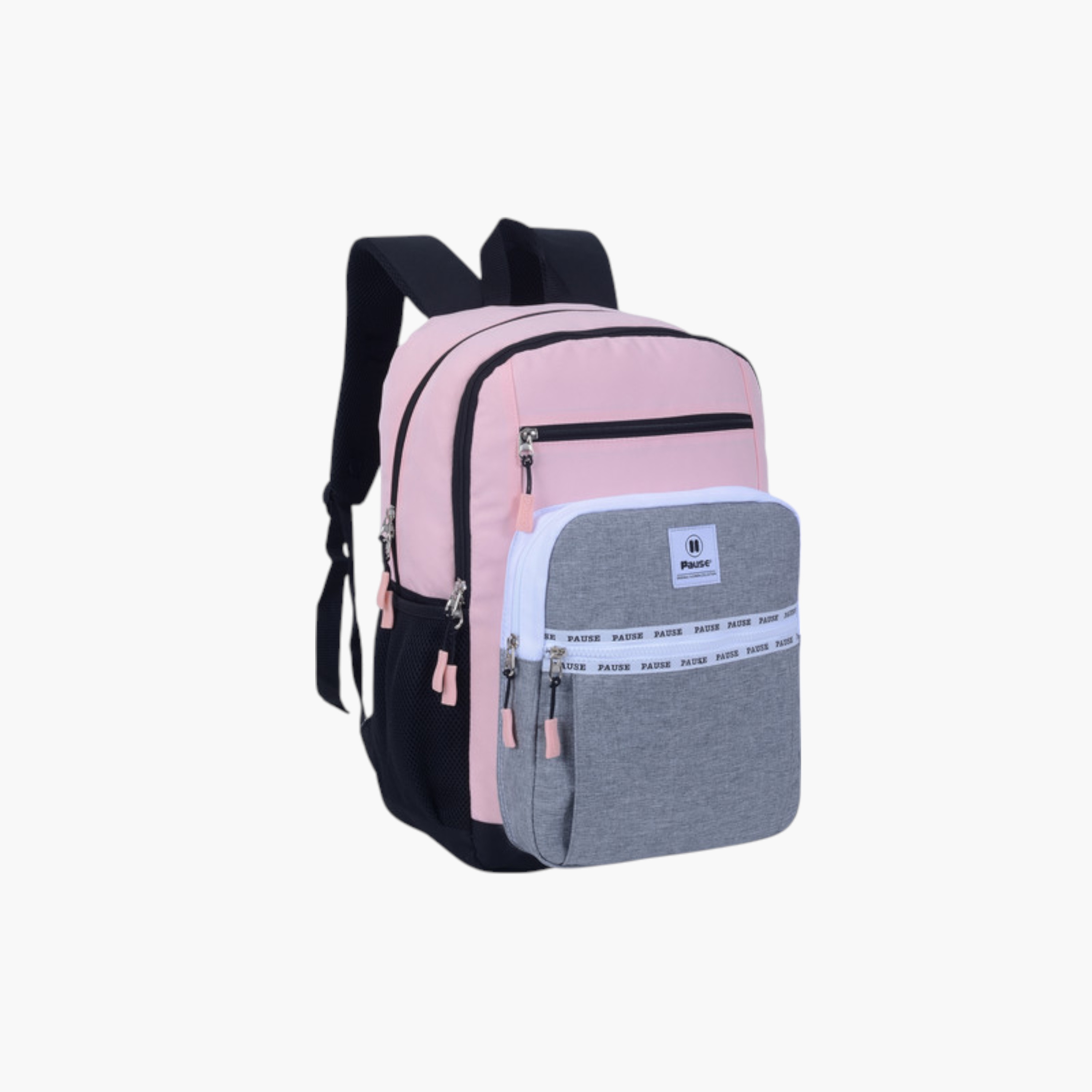 شنطة ظهر مدرسية بحمالات كتف قابلة للتعديل وقوالب ملونة من بوز - 12x21سم-school-bagsandbackpacks-backpacks-image-2