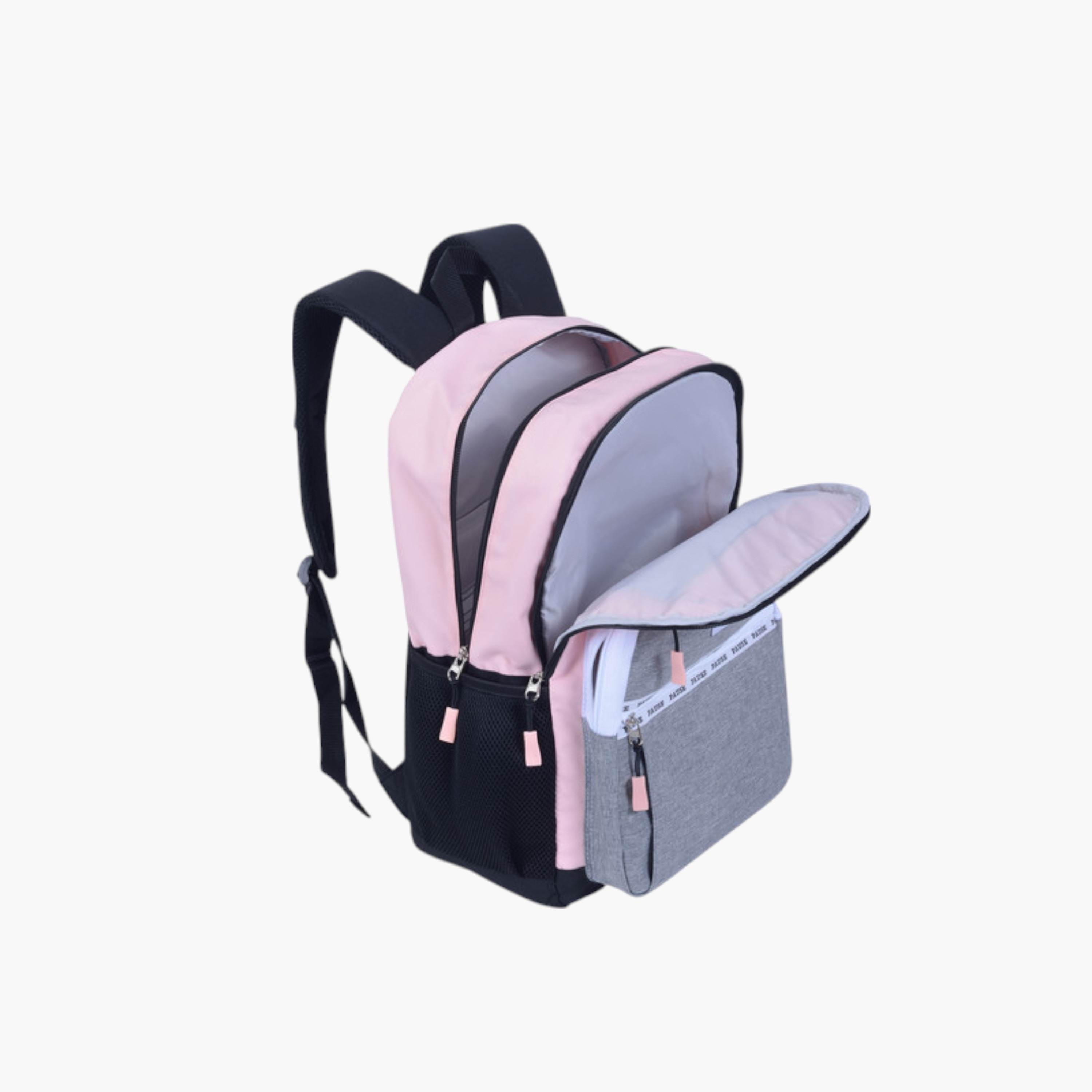 شنطة ظهر مدرسية بحمالات كتف قابلة للتعديل وقوالب ملونة من بوز - 12x21سم-school-bagsandbackpacks-backpacks-image-3