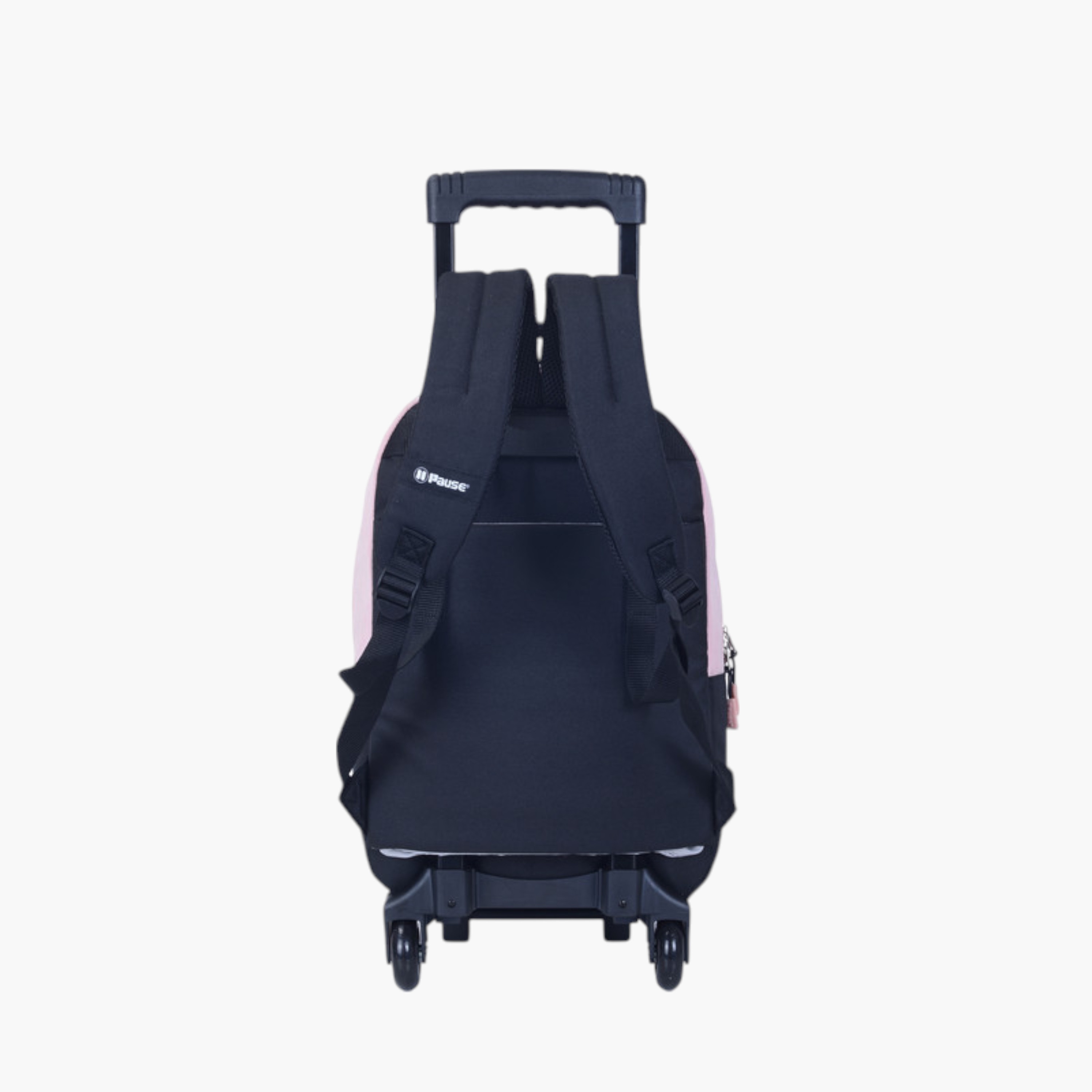 PAUSE Colourblock Trolley School Backpack with Retractable Handle - 27x10x31 cms-school-bagsandbackpacks-trolleybags-image-3