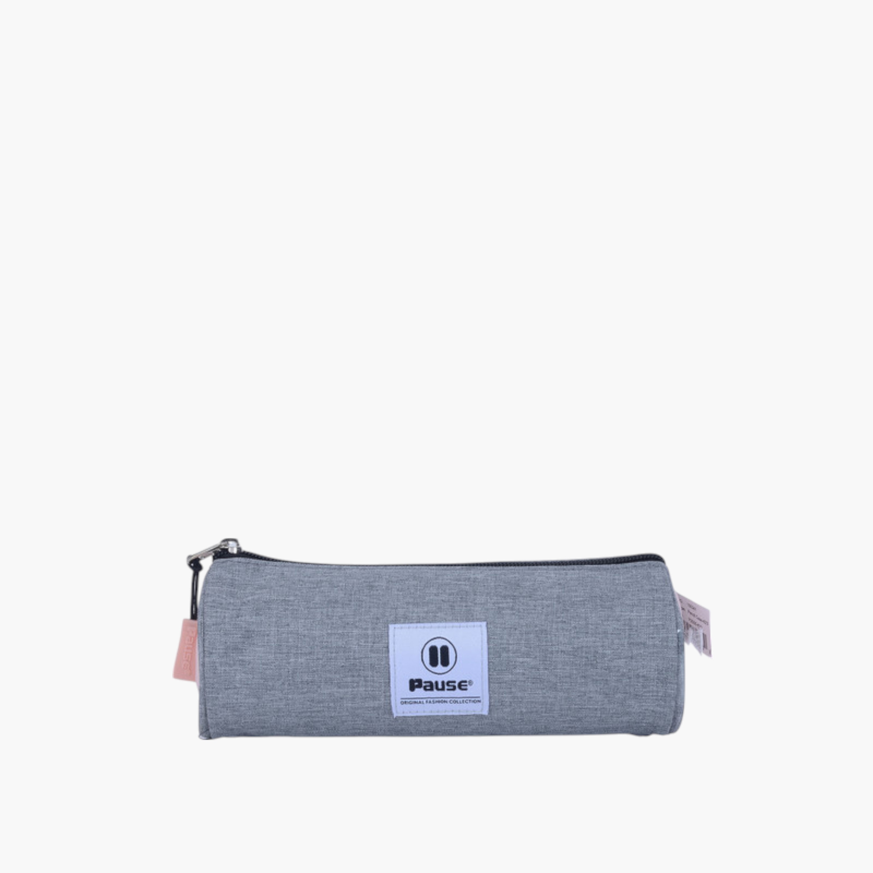 PAUSE Logo Applique Pencil Pouch with Zip Closure-school-stationery-pencilcases-image-1