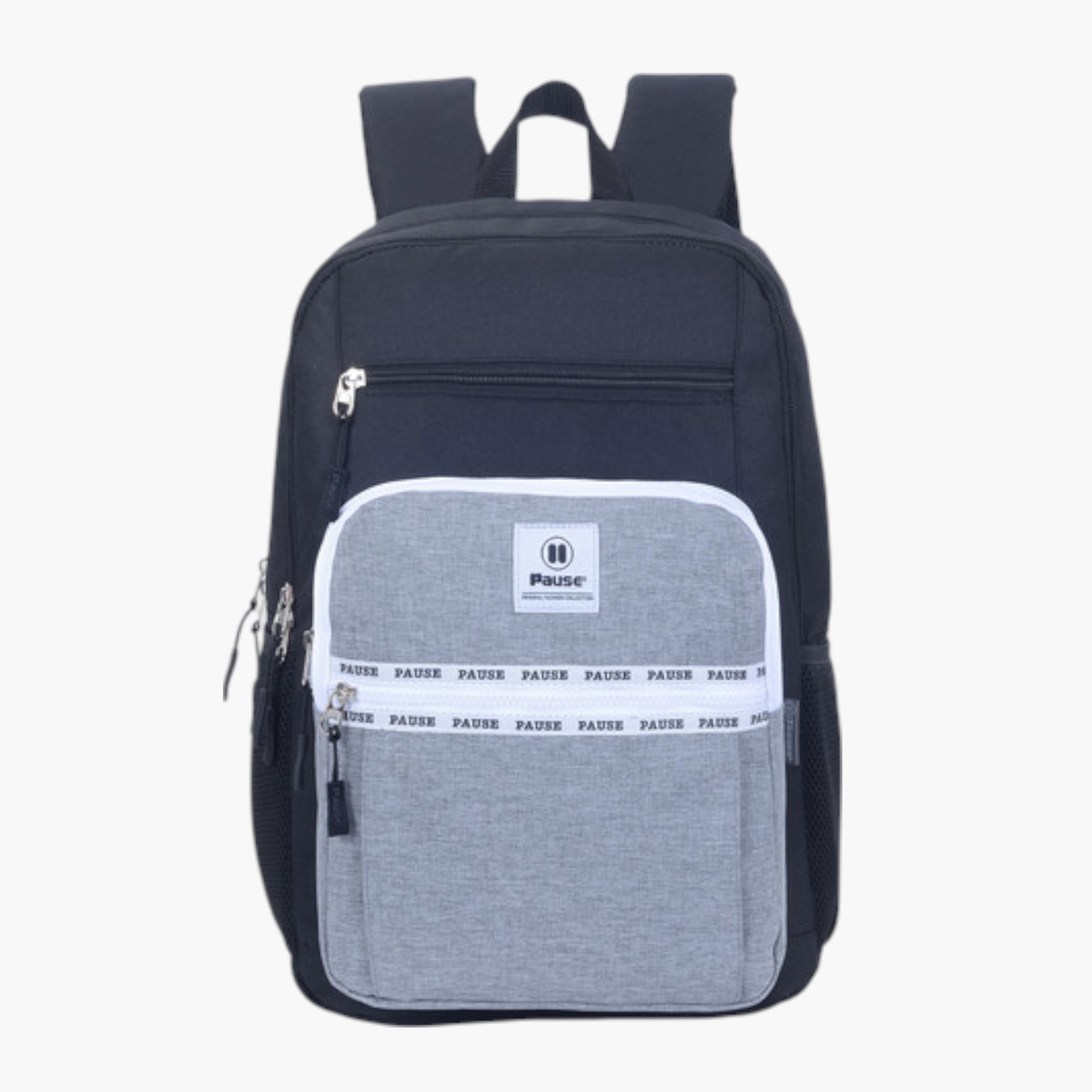 PAUSE Colourblock School Backpack with Adjustable Shoulder Straps - 12x21 cms-school-bagsandbackpacks-backpacks-image-1