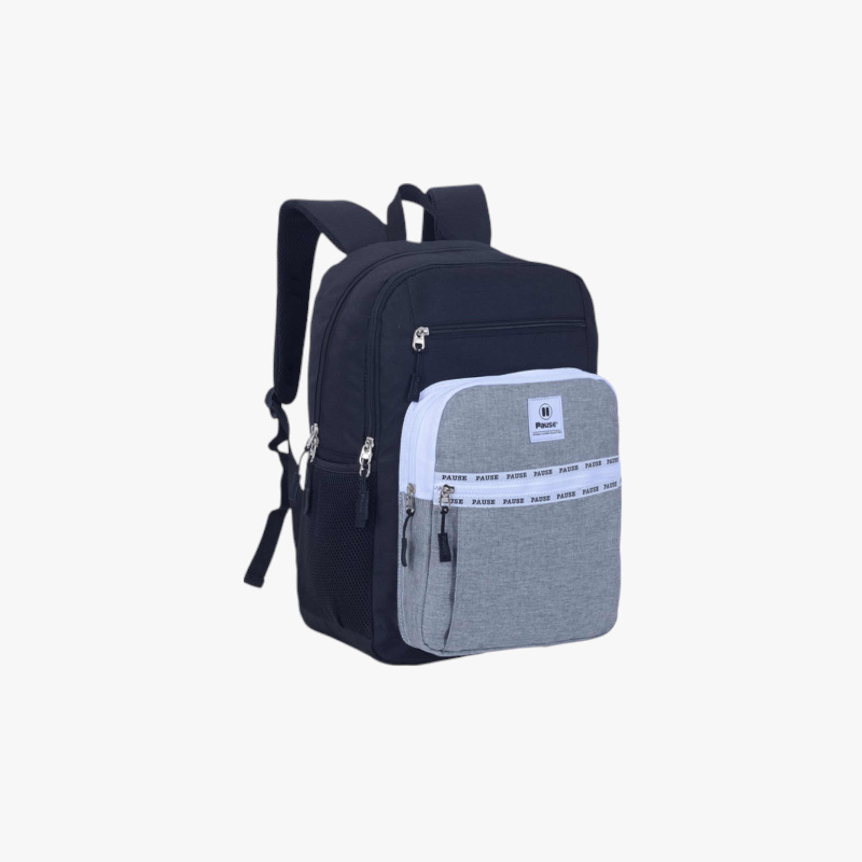 PAUSE Colourblock School Backpack with Adjustable Shoulder Straps - 12x21 cms-school-bagsandbackpacks-backpacks-image-2