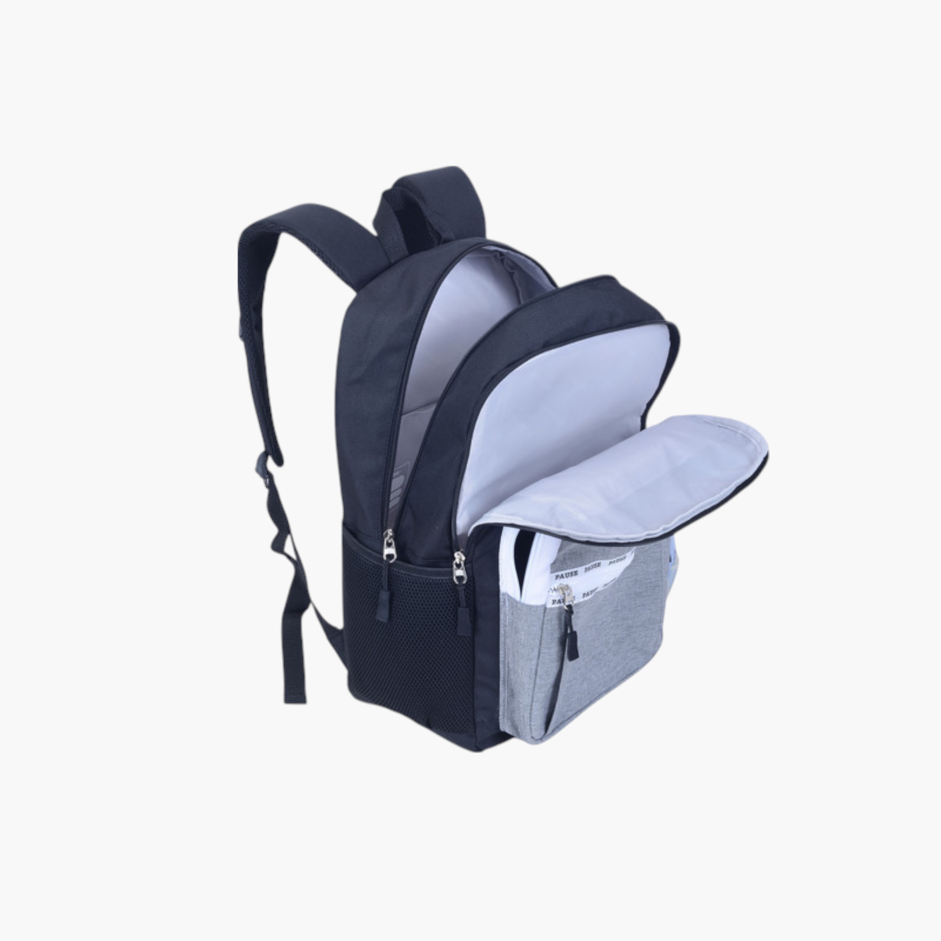 PAUSE Colourblock School Backpack with Adjustable Shoulder Straps - 12x21 cms-school-bagsandbackpacks-backpacks-image-4