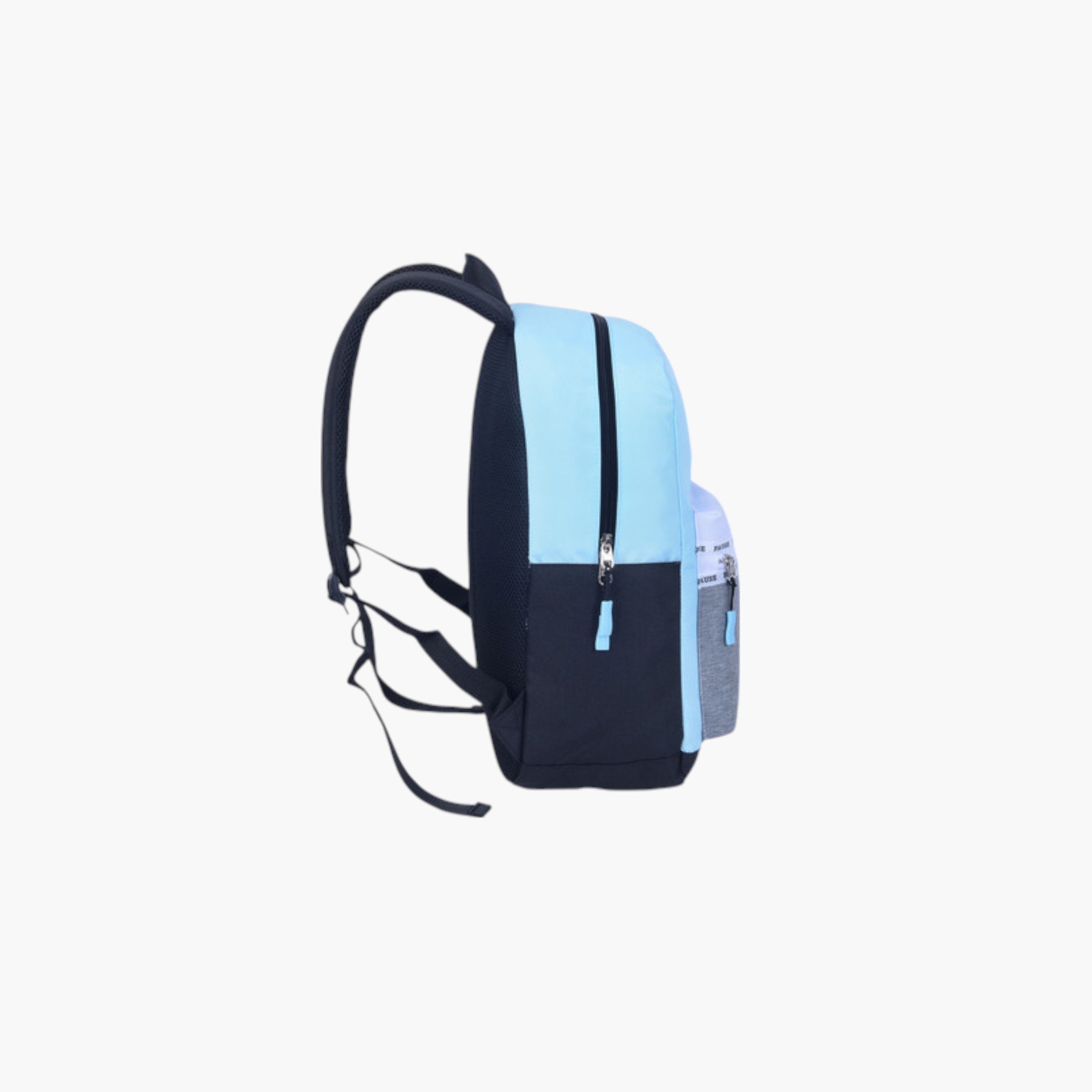 شنطة ظهر مدرسية بحمالات كتف قابلة للتعديل وقوالب ملونة من بوز - 12x21سم-school-bagsandbackpacks-backpacks-image-3