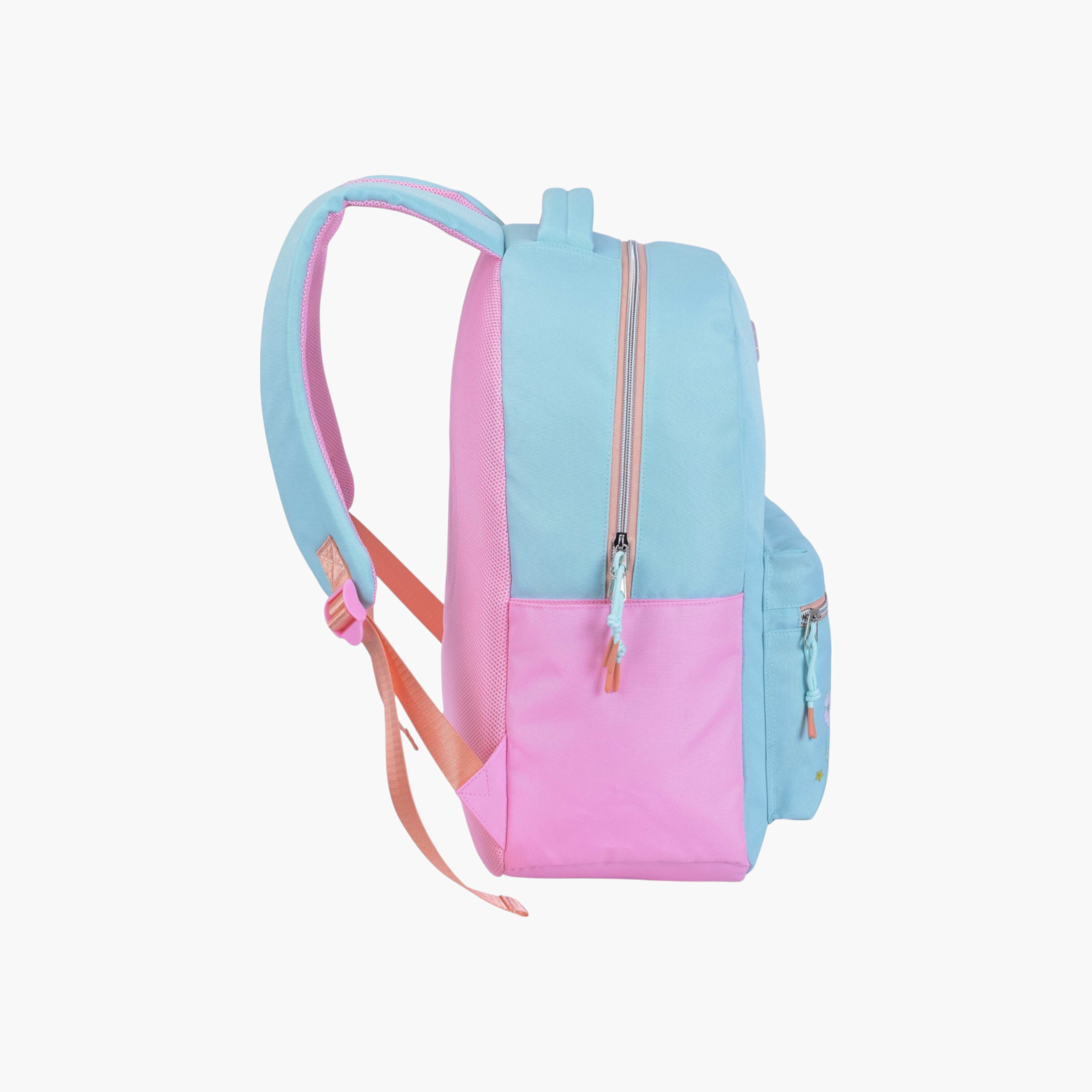 شنطة ظهر بطبعات زهور بحمالات كتف قابلة للتعديل من بوز - 12×21 سم-school-bagsandbackpacks-backpacks-image-4