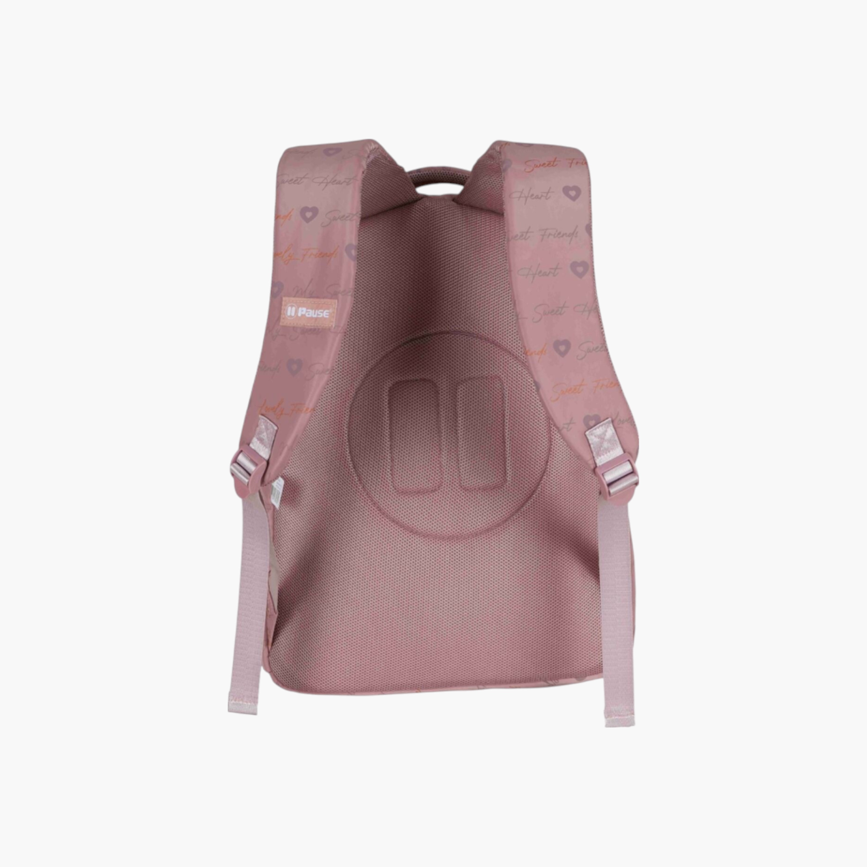 PAUSE Printed Backpack with Adjustable Straps and Zip Closure - 6x12x21 cms-school-bagsandbackpacks-backpacks-image-2