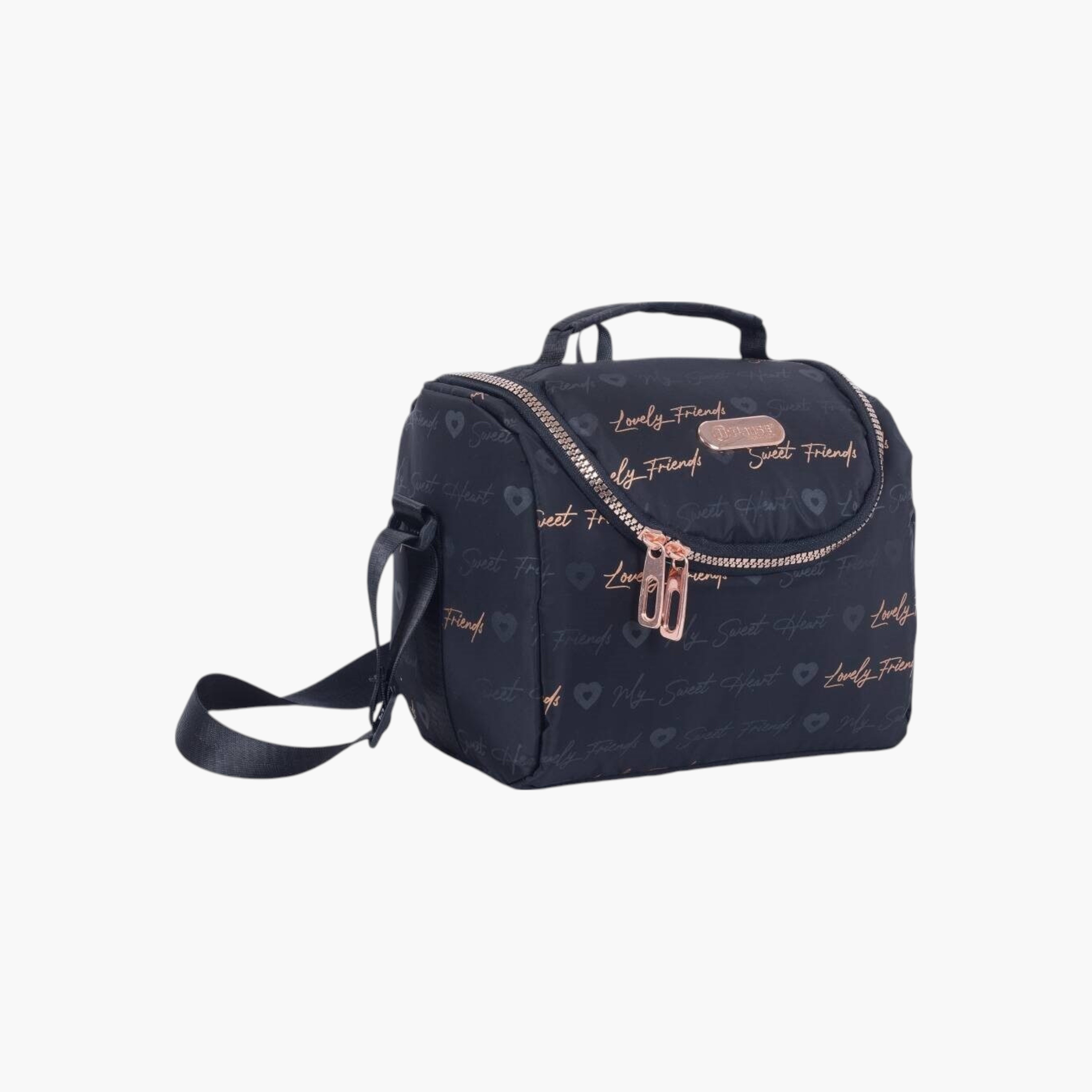 شنطة غداء معزولة بطبعات حروف وسحّاب إغلاق من بوز-school-lunchessentials-lunchbags-image-2
