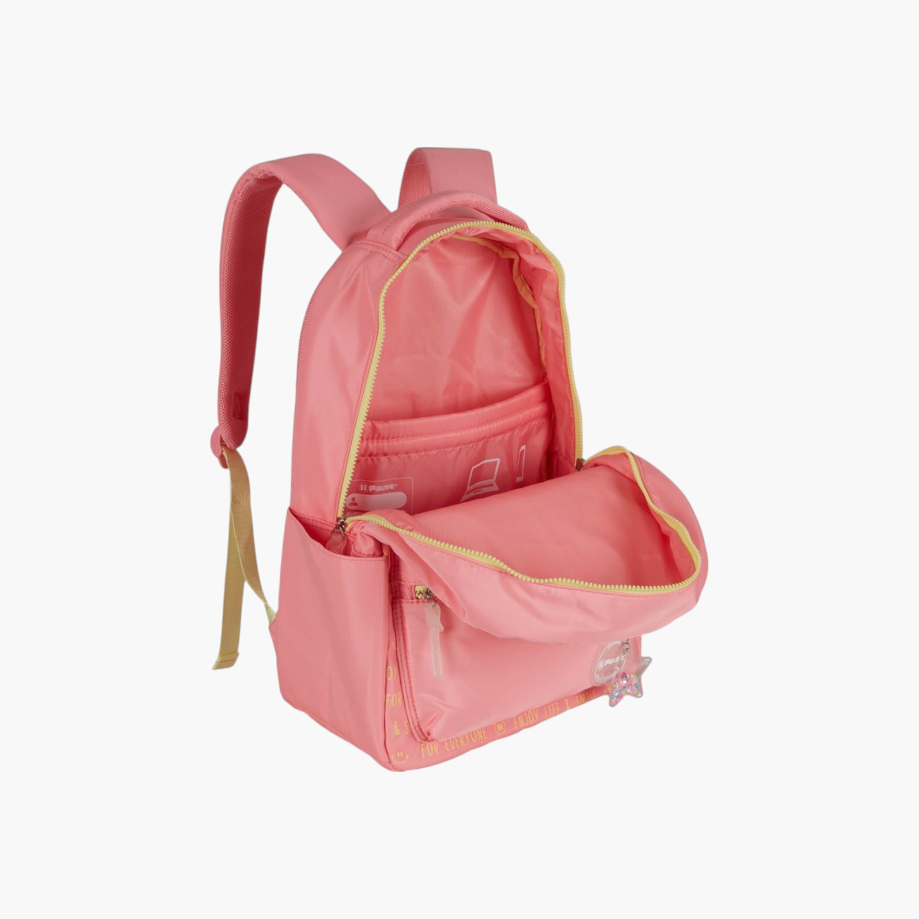 شنطة ظهر بحمالات كتف قابلة للتعديل وطبعات من بوز - 12x21سم-school-bagsandbackpacks-backpacks-image-3