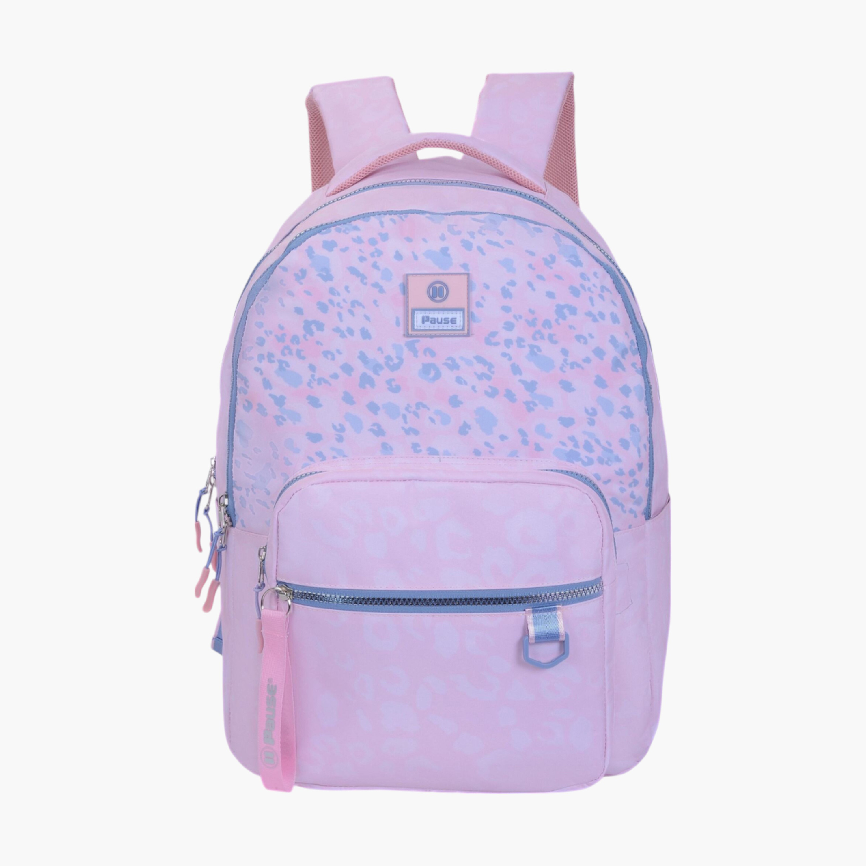 PAUSE Printed School Backpack with Adjustable Shoulder Straps - 12x21 cms-school-bagsandbackpacks-backpacks-image-1