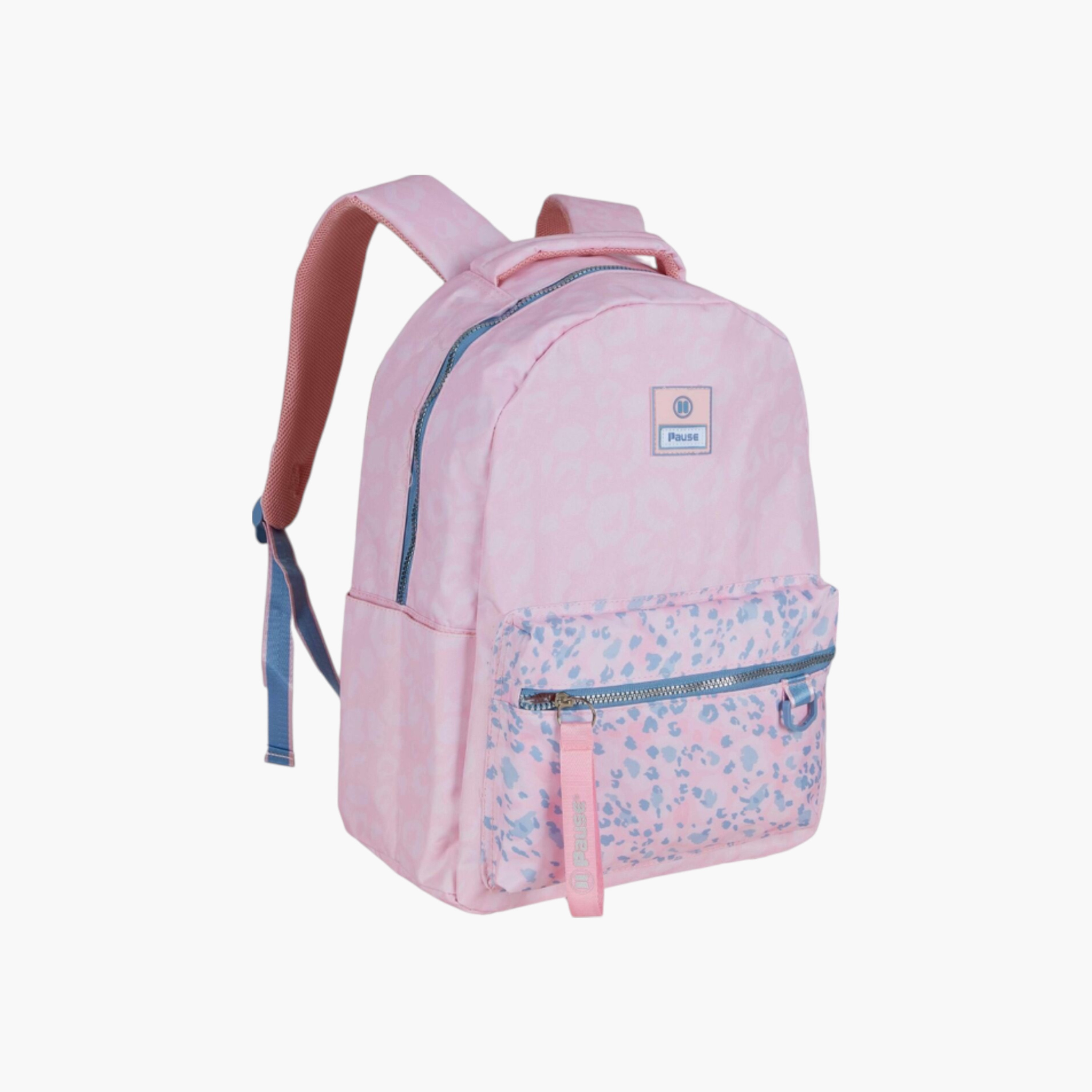 PAUSE Printed School Backpack with Adjustable Shoulder Straps - 12x21 cms-school-bagsandbackpacks-backpacks-image-1