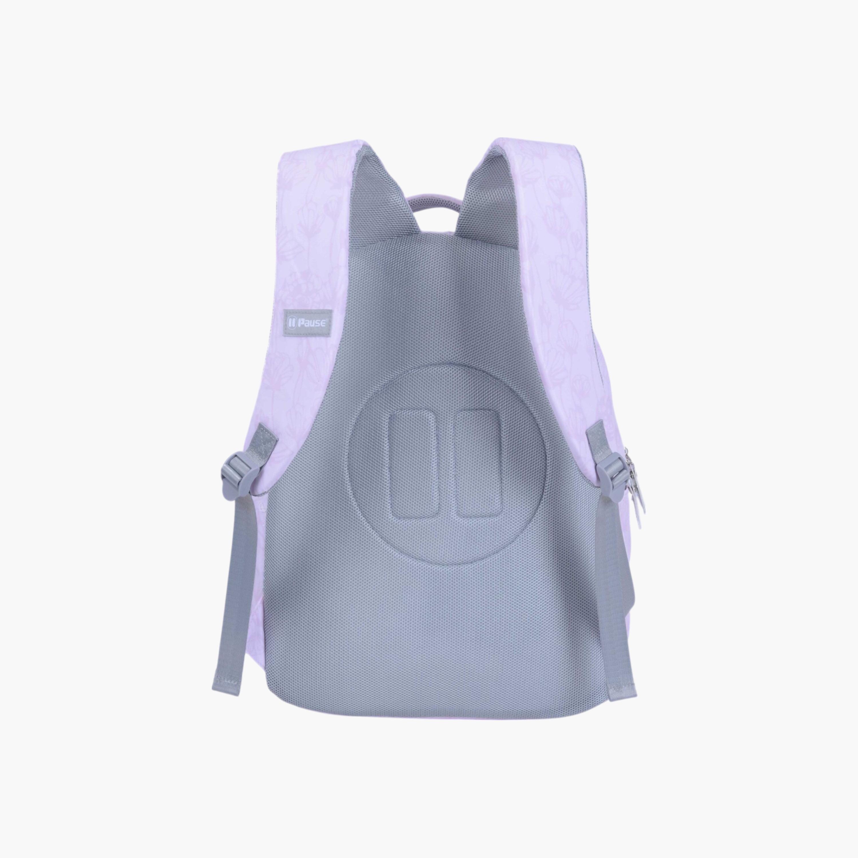 PAUSE Floral Print Backpack with Adjustable Straps and Zip Closure - 6x12x21 cms-school-bagsandbackpacks-backpacks-image-2