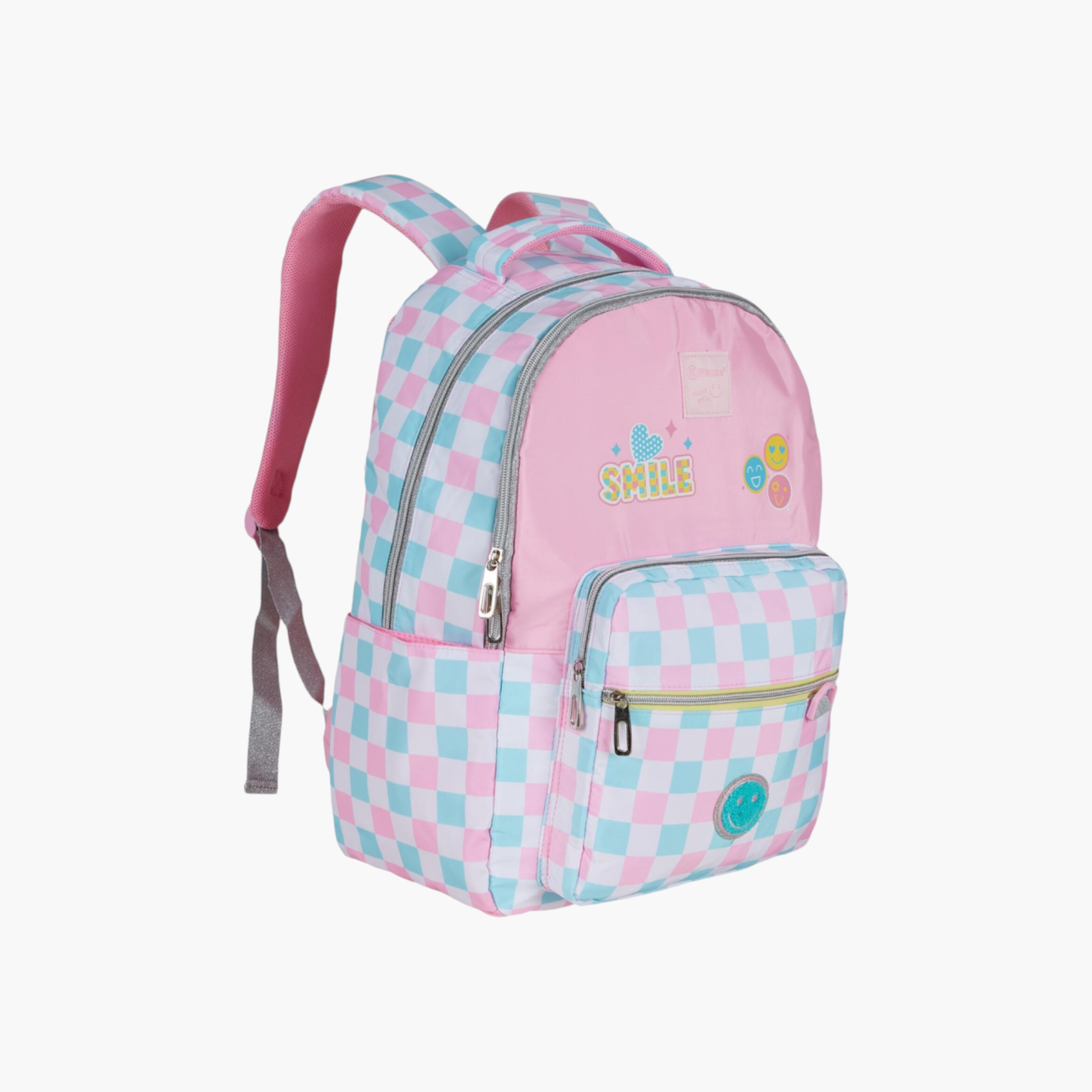 شنطة ظهر بأحزمة قابلة للتعديل وسحاب إغلاق وطبعات من بوز - 6x12x21 سم-school-bagsandbackpacks-backpacks-image-2