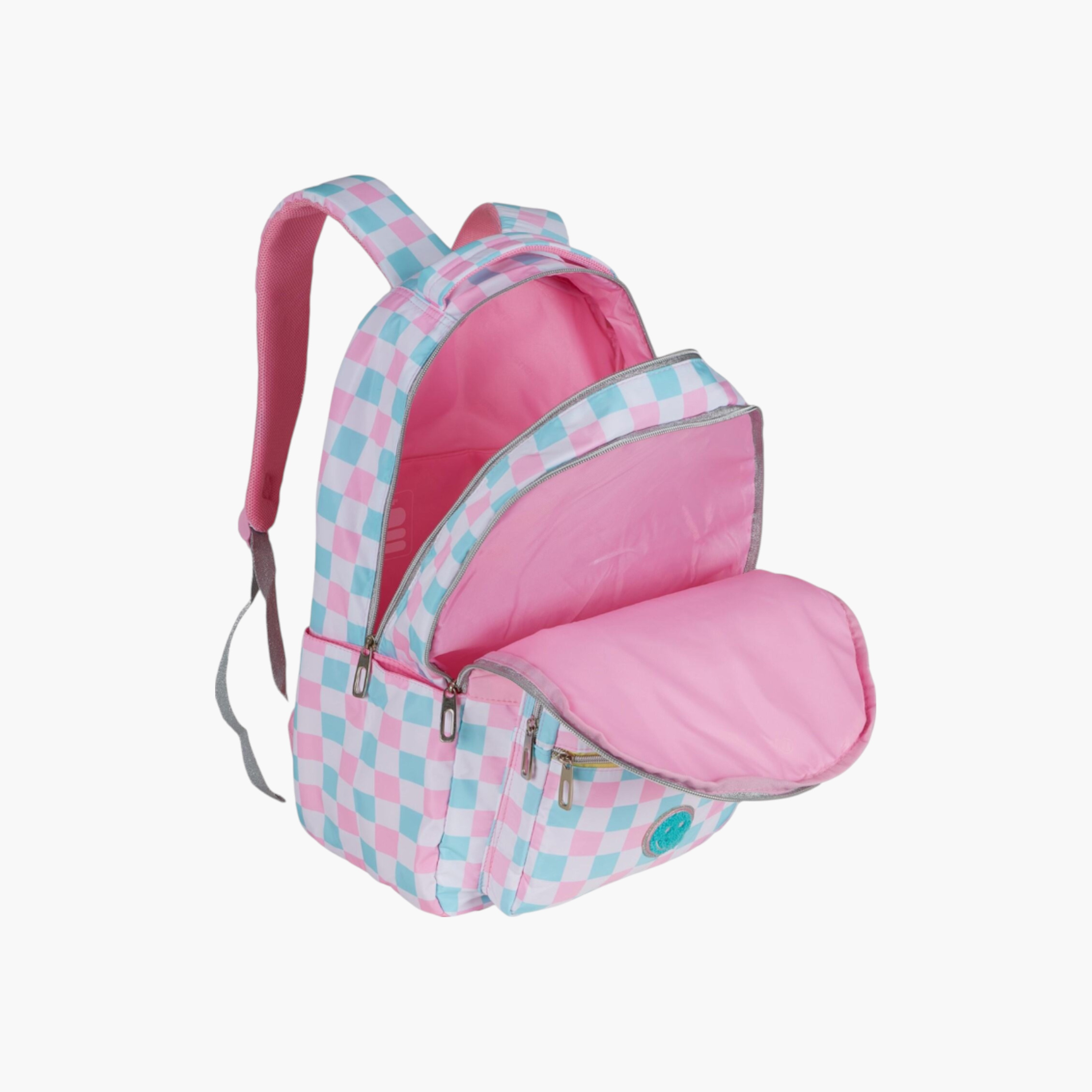 شنطة ظهر بأحزمة قابلة للتعديل وسحاب إغلاق وطبعات من بوز - 6x12x21 سم-school-bagsandbackpacks-backpacks-image-4