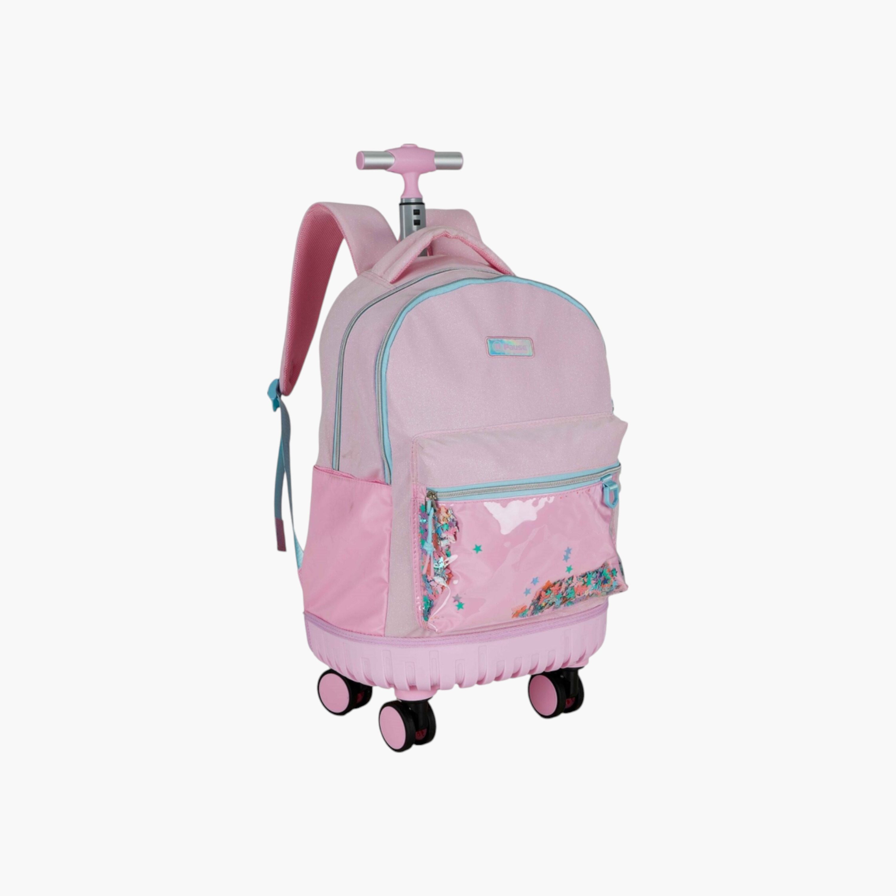 شنطة ظهر بطبعات كونفتي وحمّالات قابلة للتعديل وسحاب إغلاق من بوز - 6×12×21 سم-school-bagsandbackpacks-backpacks-image-4