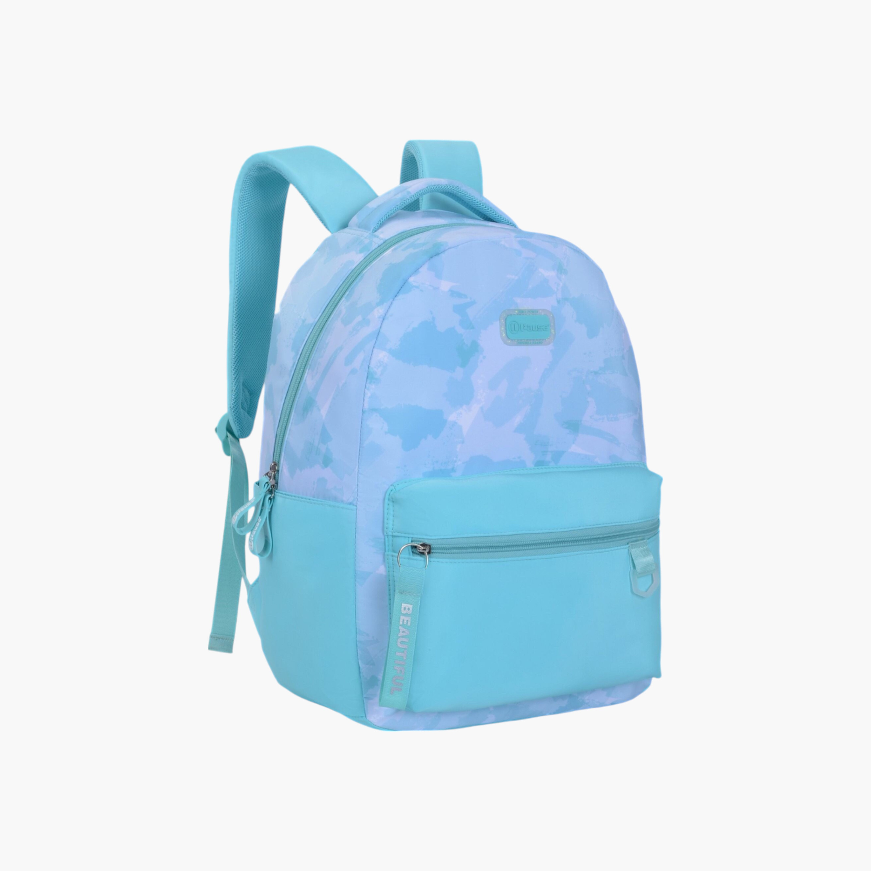 شنطة ظهر بأحزمة قابلة للتعديل وسحاب إغلاق وطبعات من بوز - 6x12x21 سم-school-bagsandbackpacks-backpacks-image-3