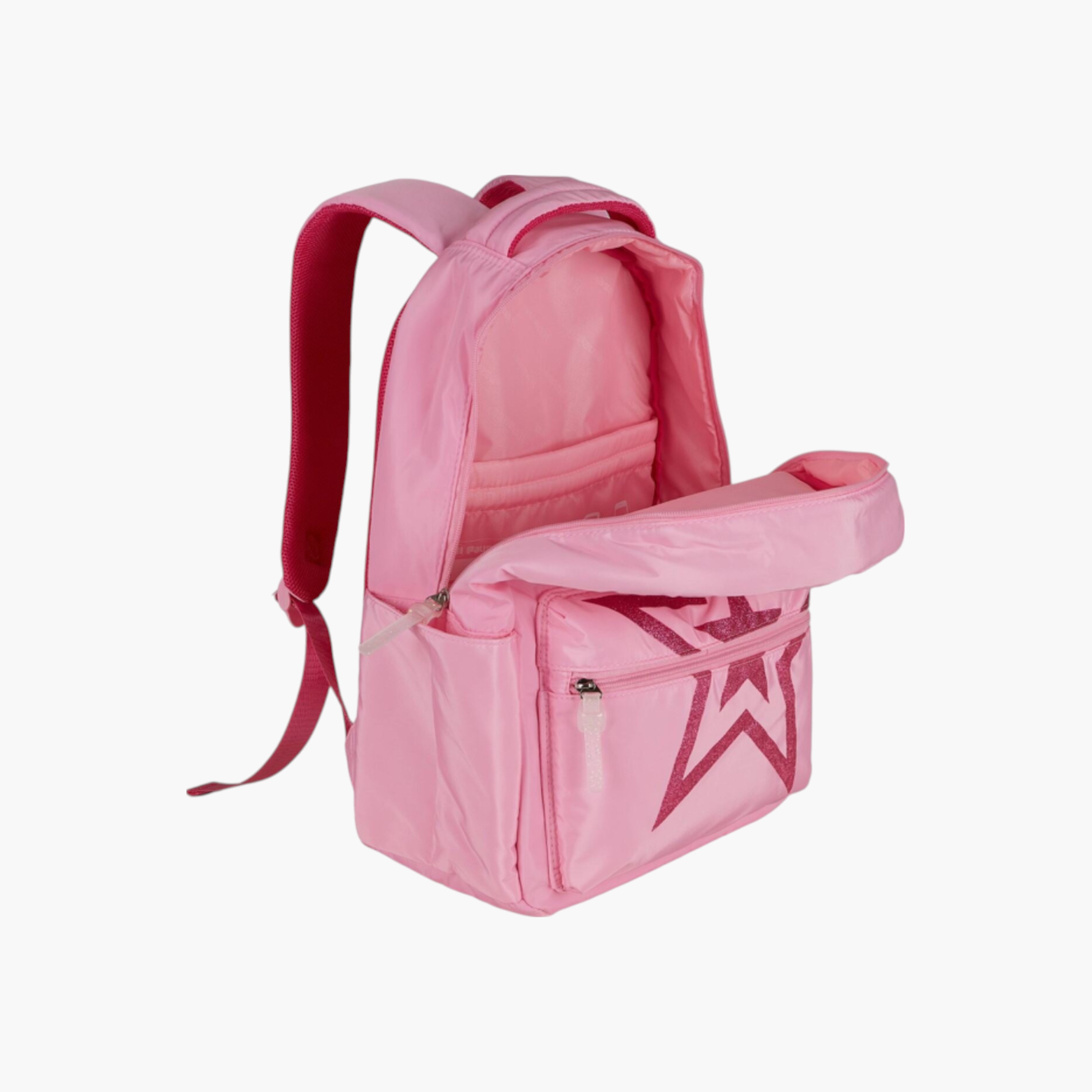 شنطة ظهر بأحزمة قابلة للتعديل وسحاب إغلاق وطبعات من بوز - 6x12x21 سم-school-bagsandbackpacks-backpacks-image-2