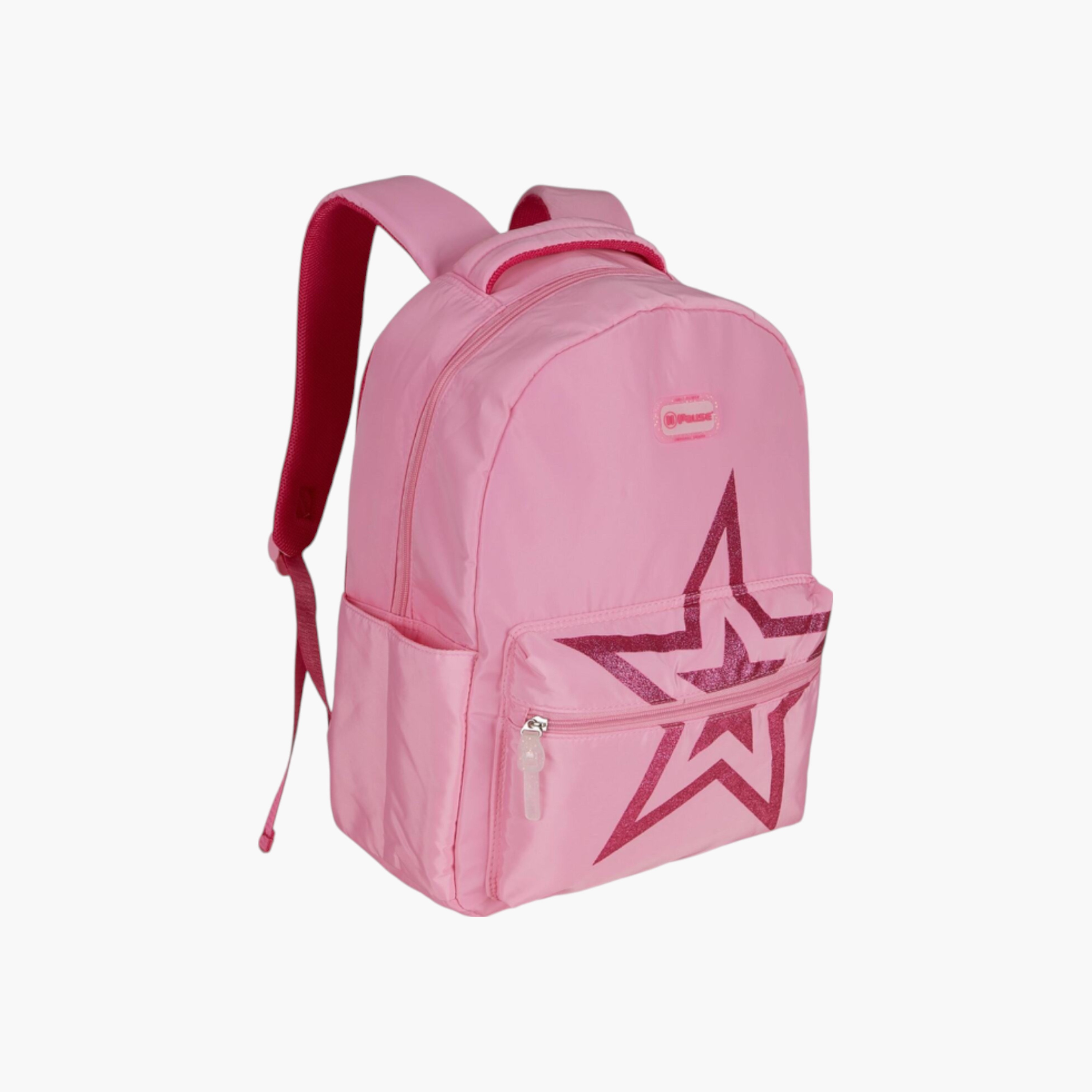 شنطة ظهر بأحزمة قابلة للتعديل وسحاب إغلاق وطبعات من بوز - 6x12x21 سم-school-bagsandbackpacks-backpacks-image-3