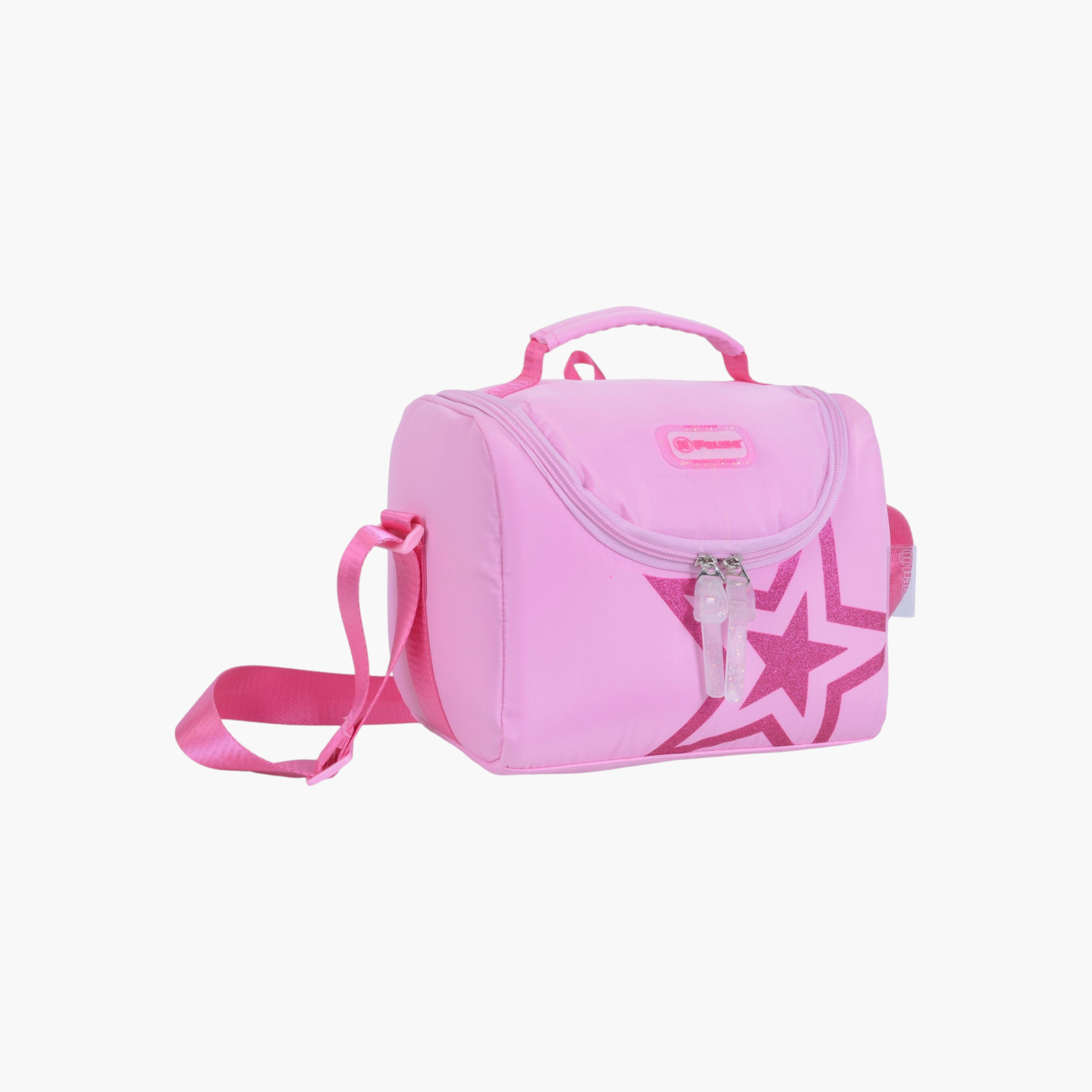شنطة غداء معزولة بطبعات نجوم وسحّاب إغلاق من بوز-school-lunchessentials-lunchbags-image-2