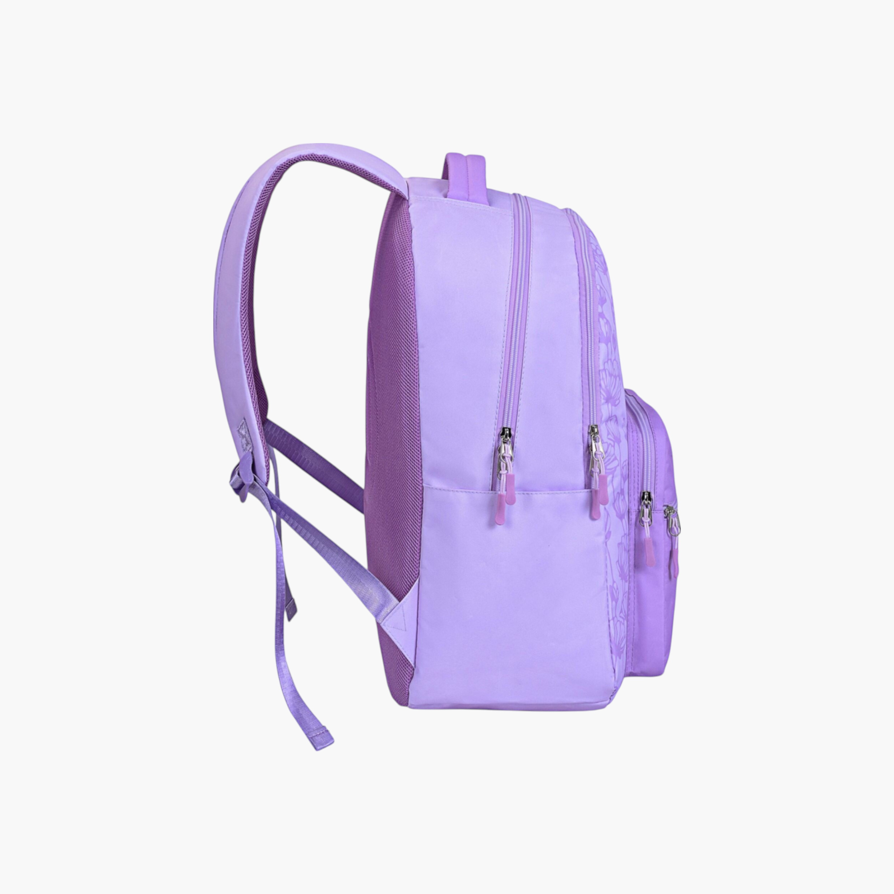 شنطة ظهر مدرسية بحمالات كتف قابلة للتعديل وطبعات من بوز - 12x21سم-school-bagsandbackpacks-backpacks-image-4