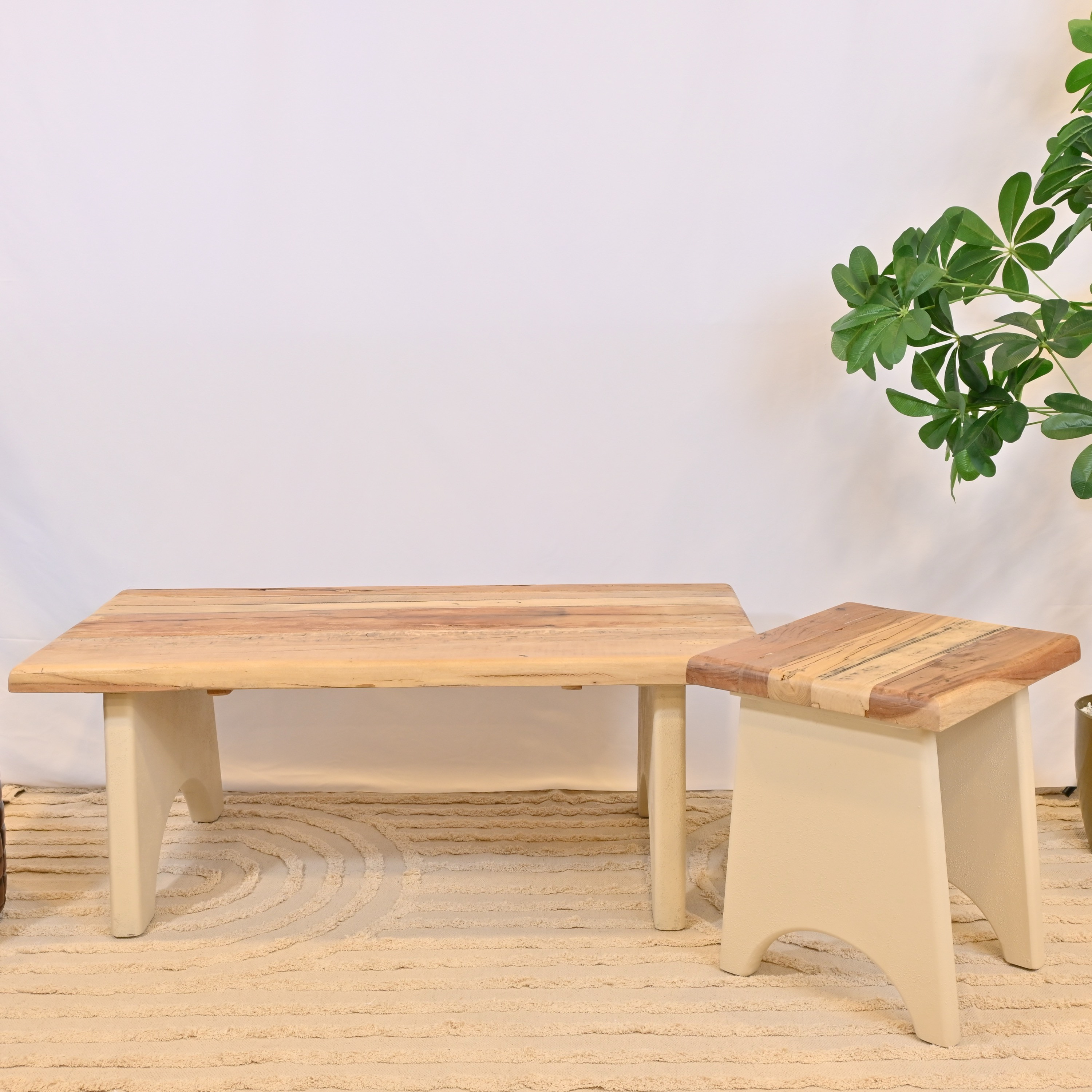 Crafted by Lifestyle Wooden Top Coffee Table-furniture-livingroom-coffeetables-image-5