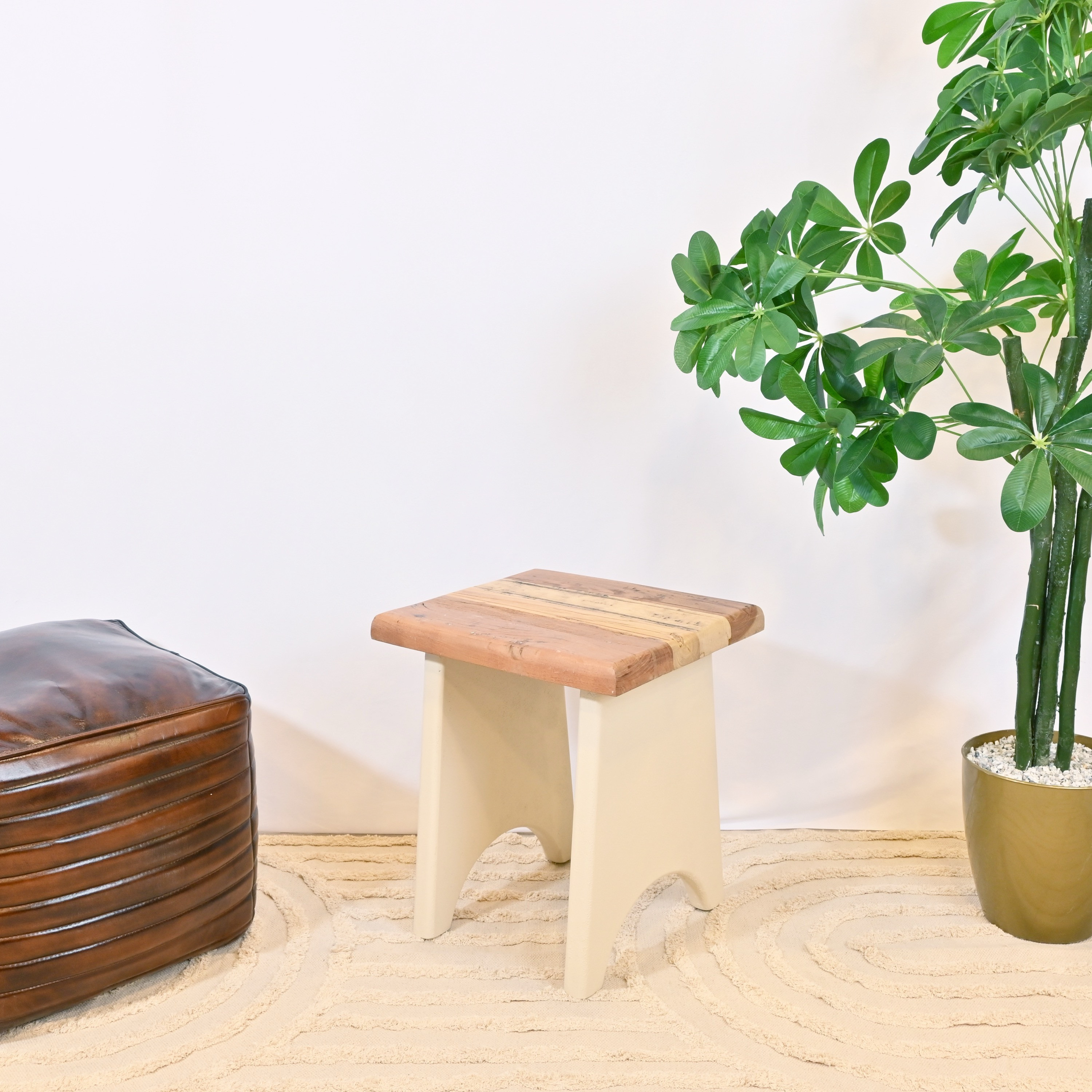 Crafted by Lifestyle Wooden Top Accent Table-furniture-livingroom-sideandendtables-image-2