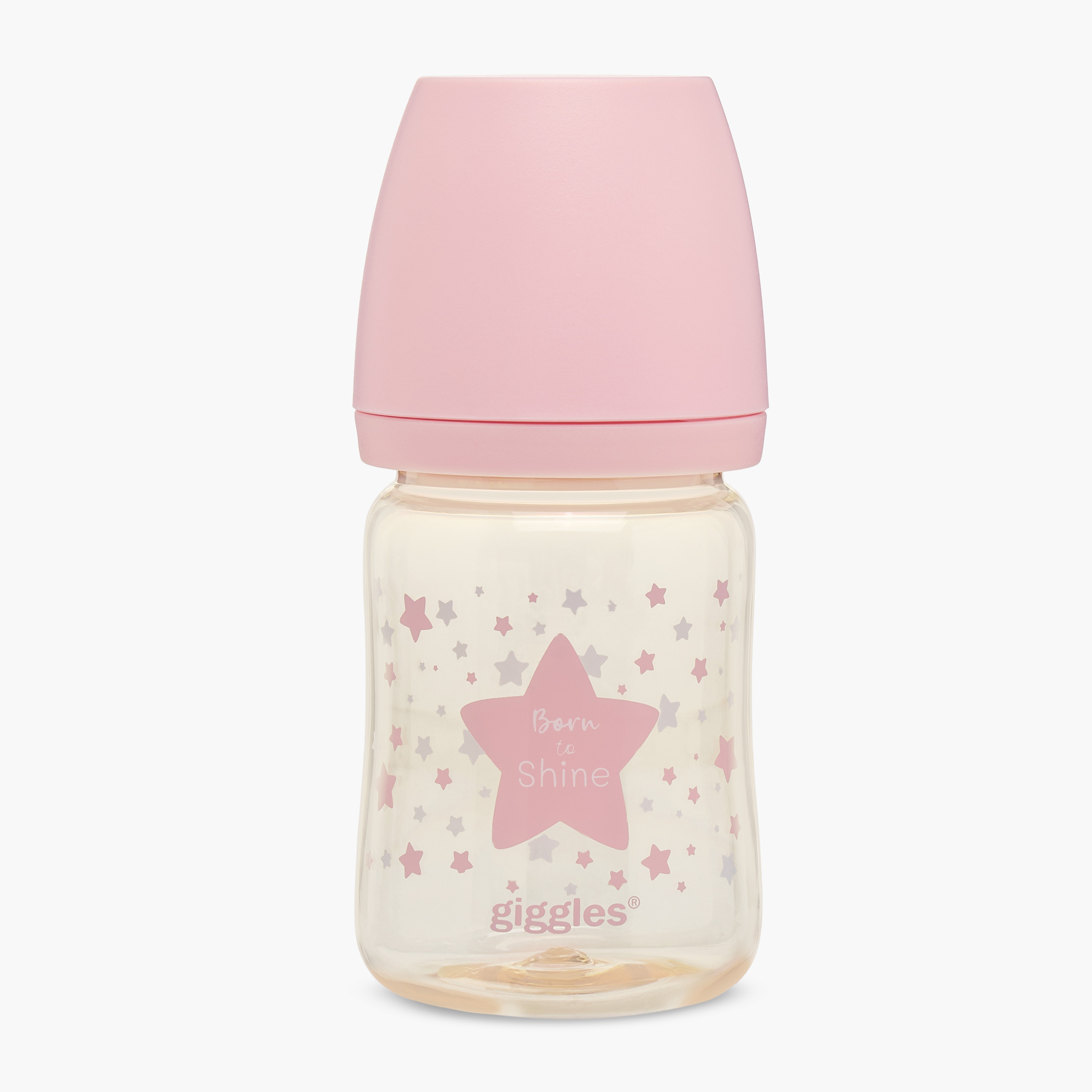 Giggles Feeding Bottle with Anti-Colic Valve, 160 ml-baby-feeding-feedingbottles-bottlesandteats-image-1