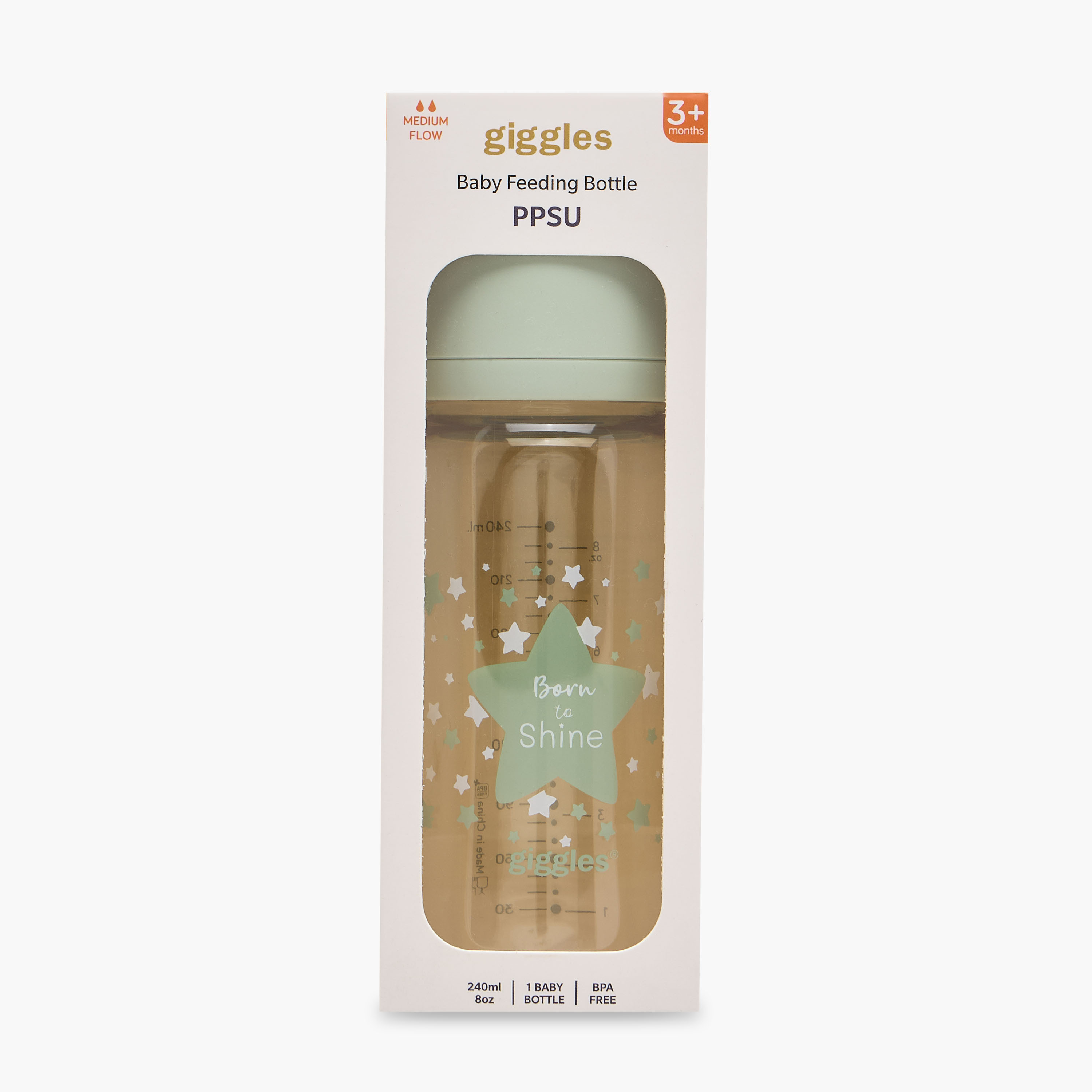 Giggles Feeding Bottle with Anti-Colic Valve, 240 ml-baby-feeding-feedingbottles-bottlesandteats-image-11