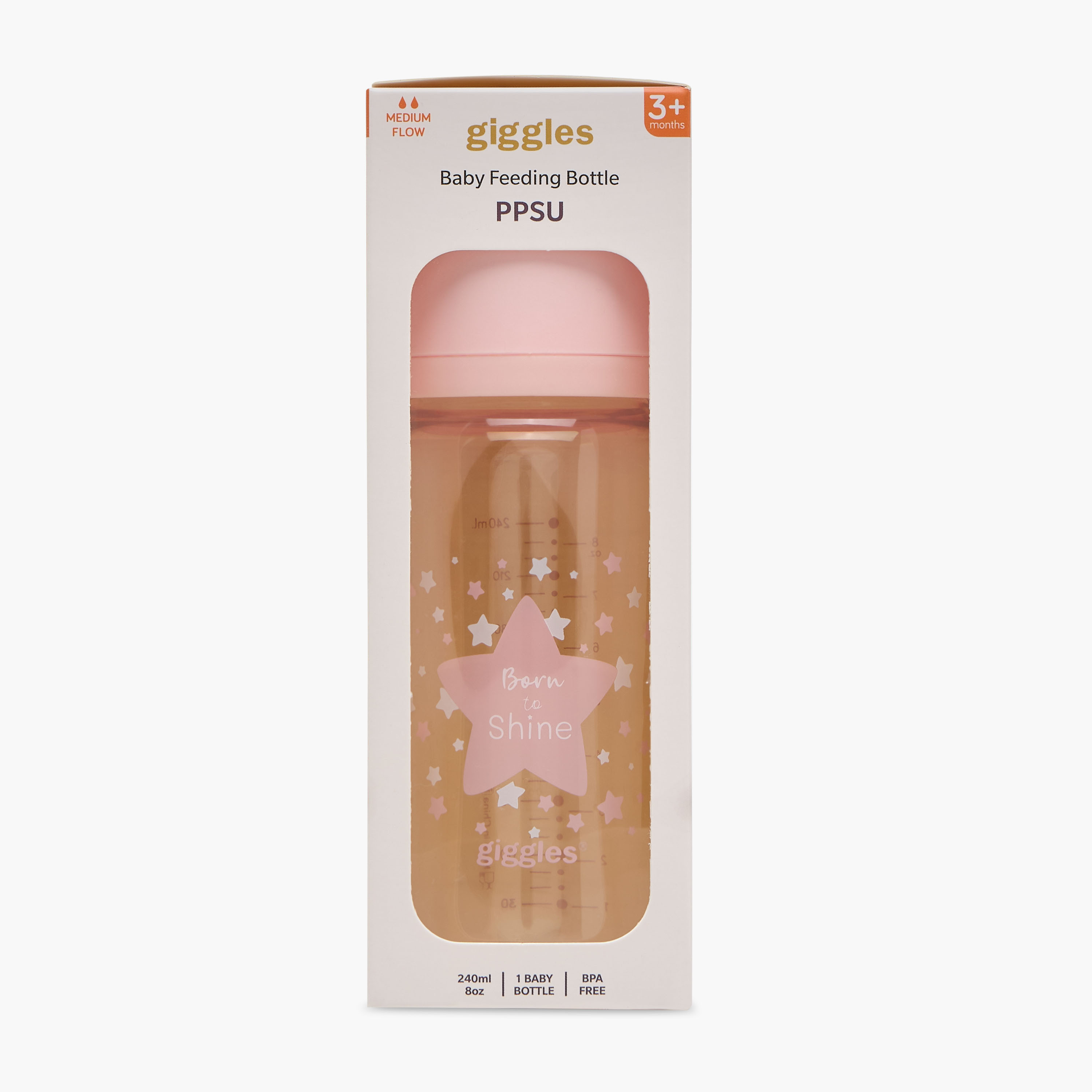 Giggles Feeding Bottle with Anti-Colic Valve, 240 ml-baby-feeding-feedingbottles-bottlesandteats-image-11