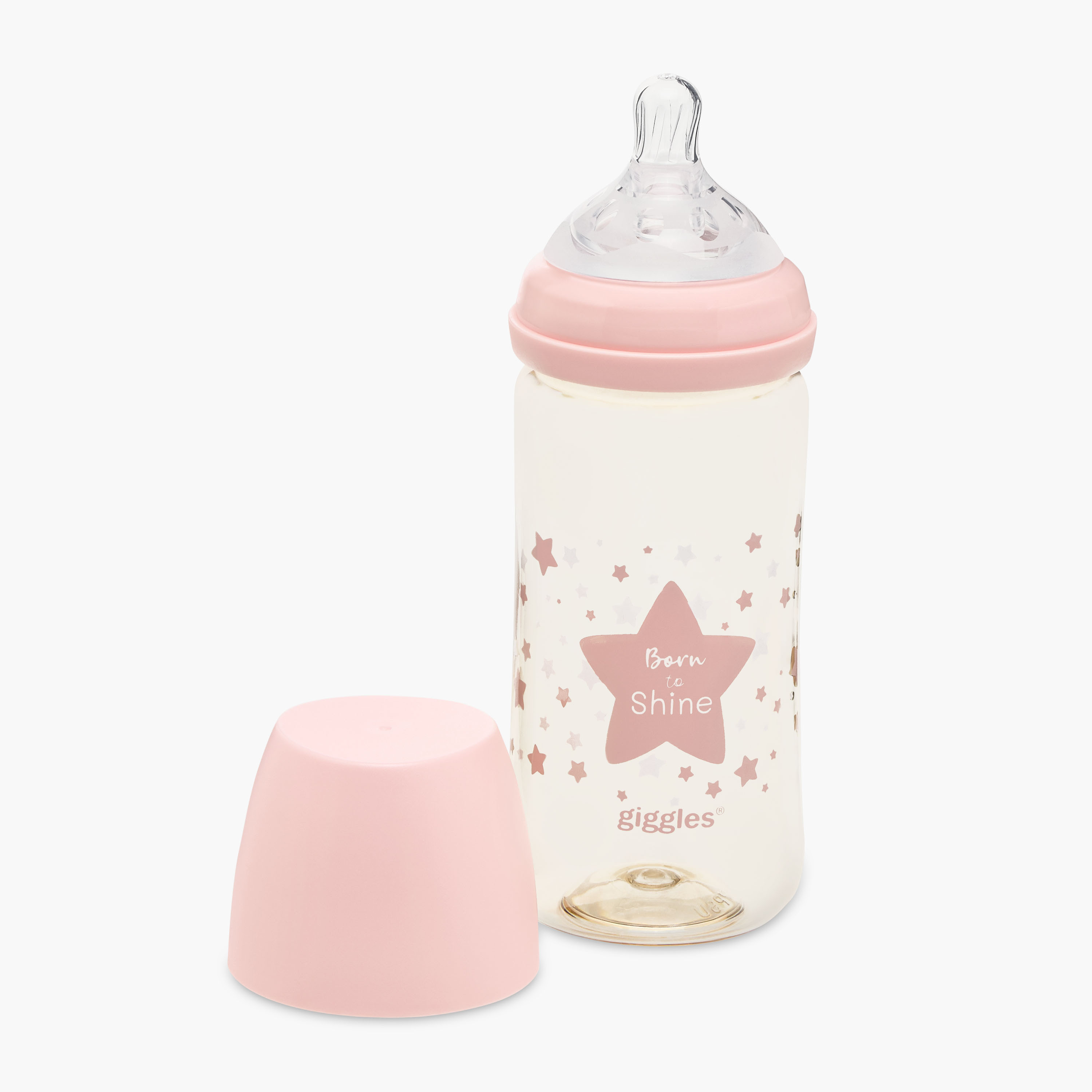 Giggles Feeding Bottle with Anti-Colic Valve, 240 ml-baby-feeding-feedingbottles-bottlesandteats-image-3