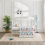 طقم مفارش سرير رضّع بطبعات ديناصور من جونيورز - 130×90 سم-baby-nursery-babybedding-image-1