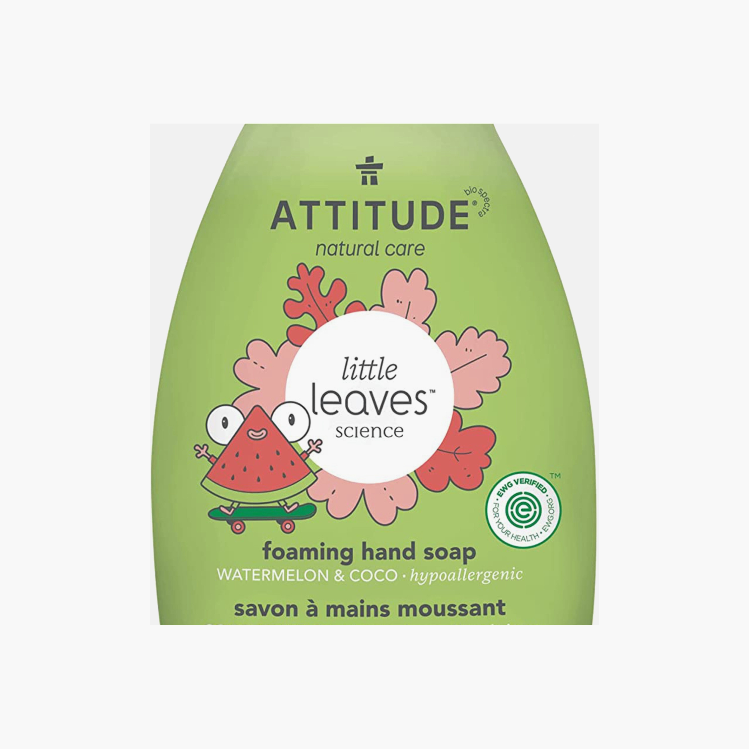 Attitude Watermelon & Coco Foaming Hand Soap - 295 ml-baby-bathandcare-hairbodyskincare-image-3