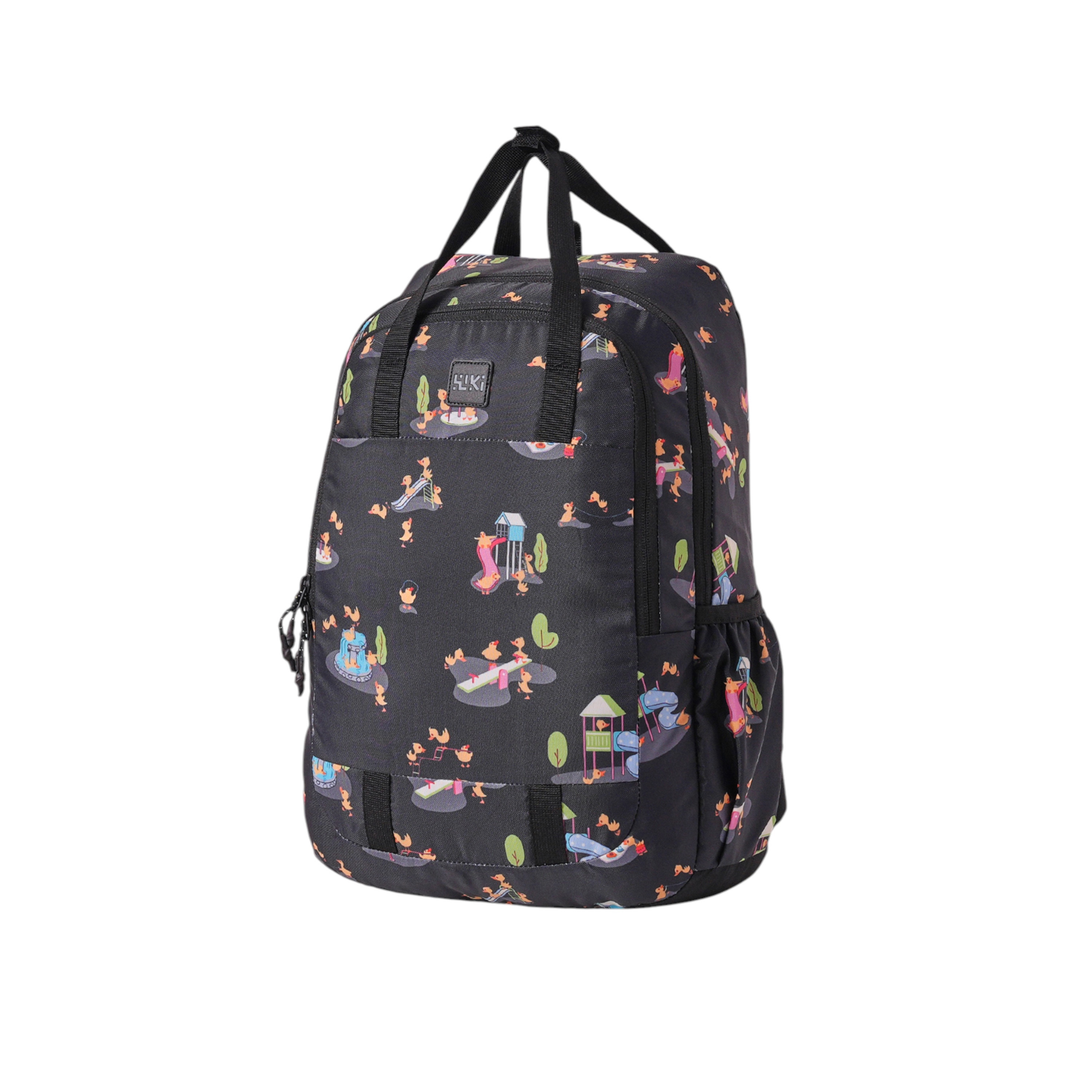 Wildcraft Wiki Printed Backpack with Adjustable Straps and Zip Closure - 16x16x42 cms-school-bagsandbackpacks-backpacks-image-5