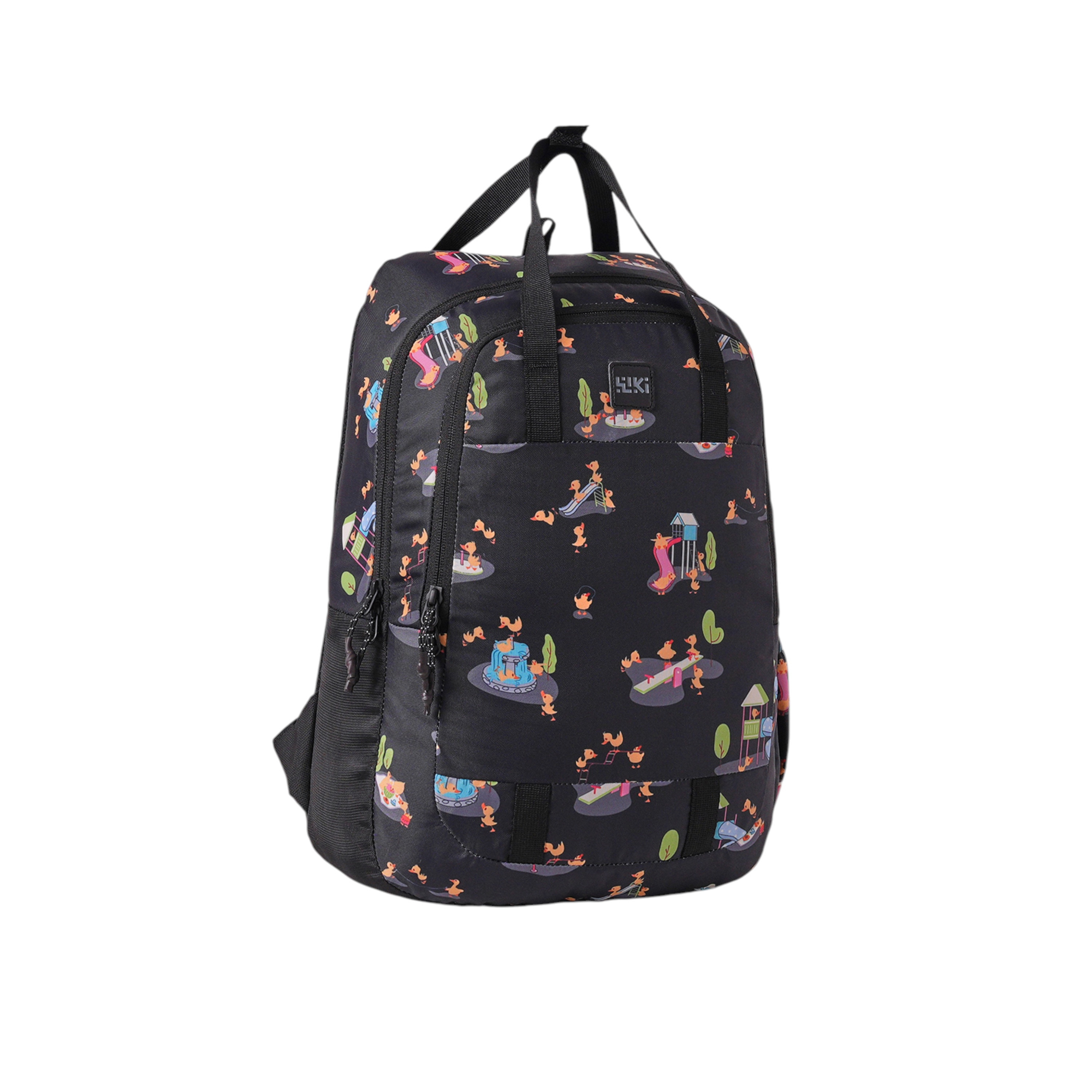 Wildcraft Wiki Printed Backpack with Adjustable Straps and Zip Closure - 16x16x42 cms-school-bagsandbackpacks-backpacks-image-6