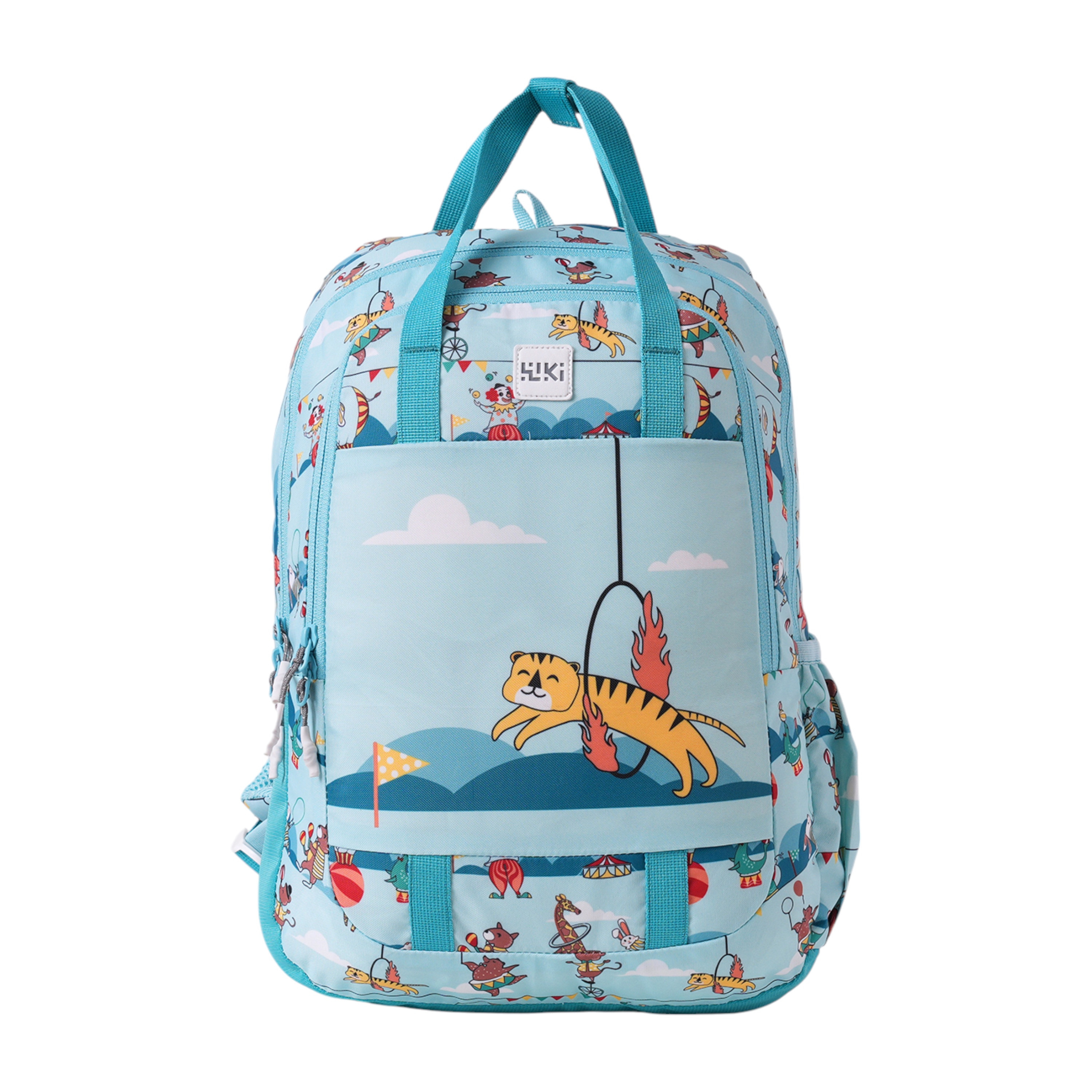 Wildcraft Wiki Printed School Backpack with Adjustable Shoulder Straps - 16x16x42 cms-school-bagsandbackpacks-backpacks-image-1