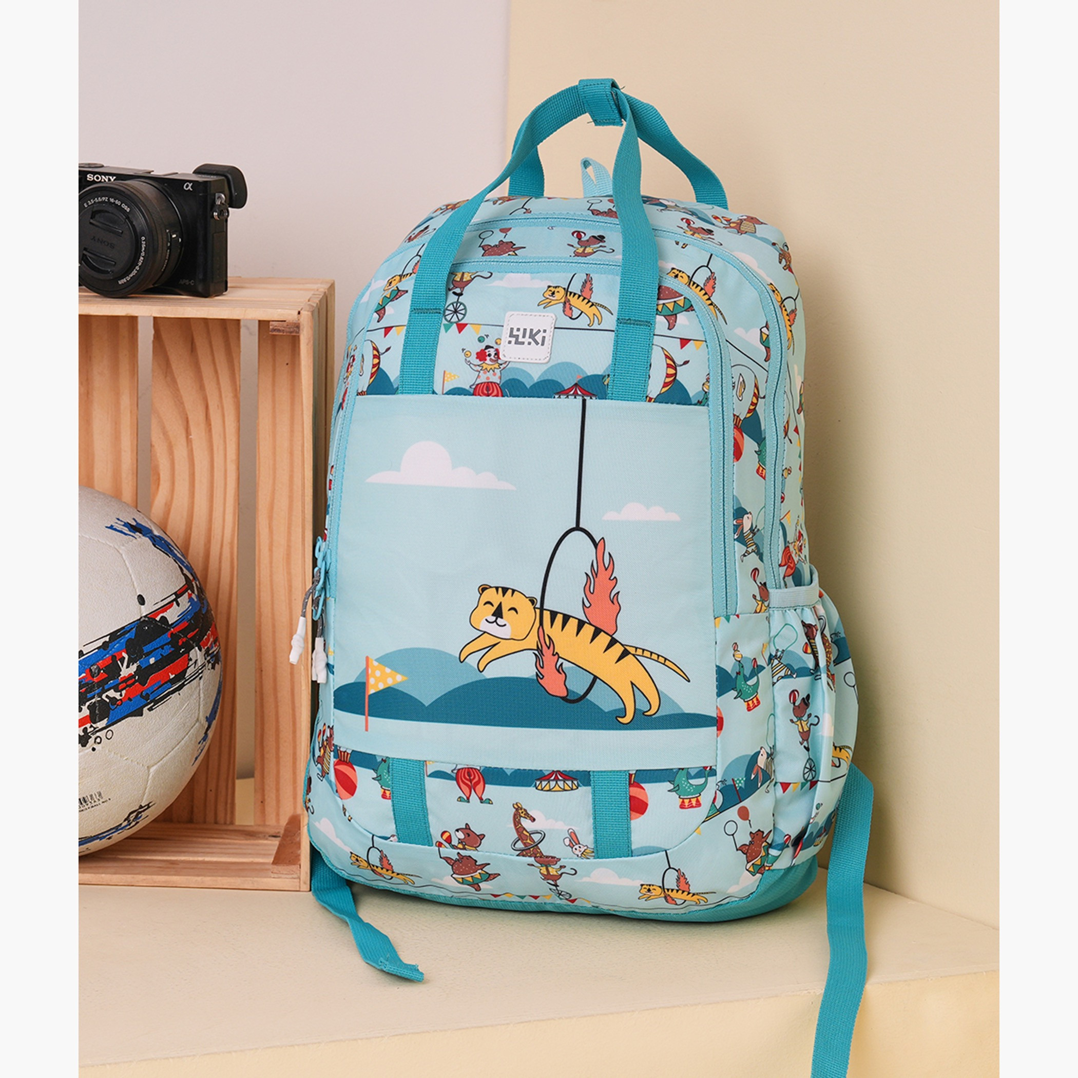Wildcraft Wiki Printed School Backpack with Adjustable Shoulder Straps - 16x16x42 cms-school-bagsandbackpacks-backpacks-image-11