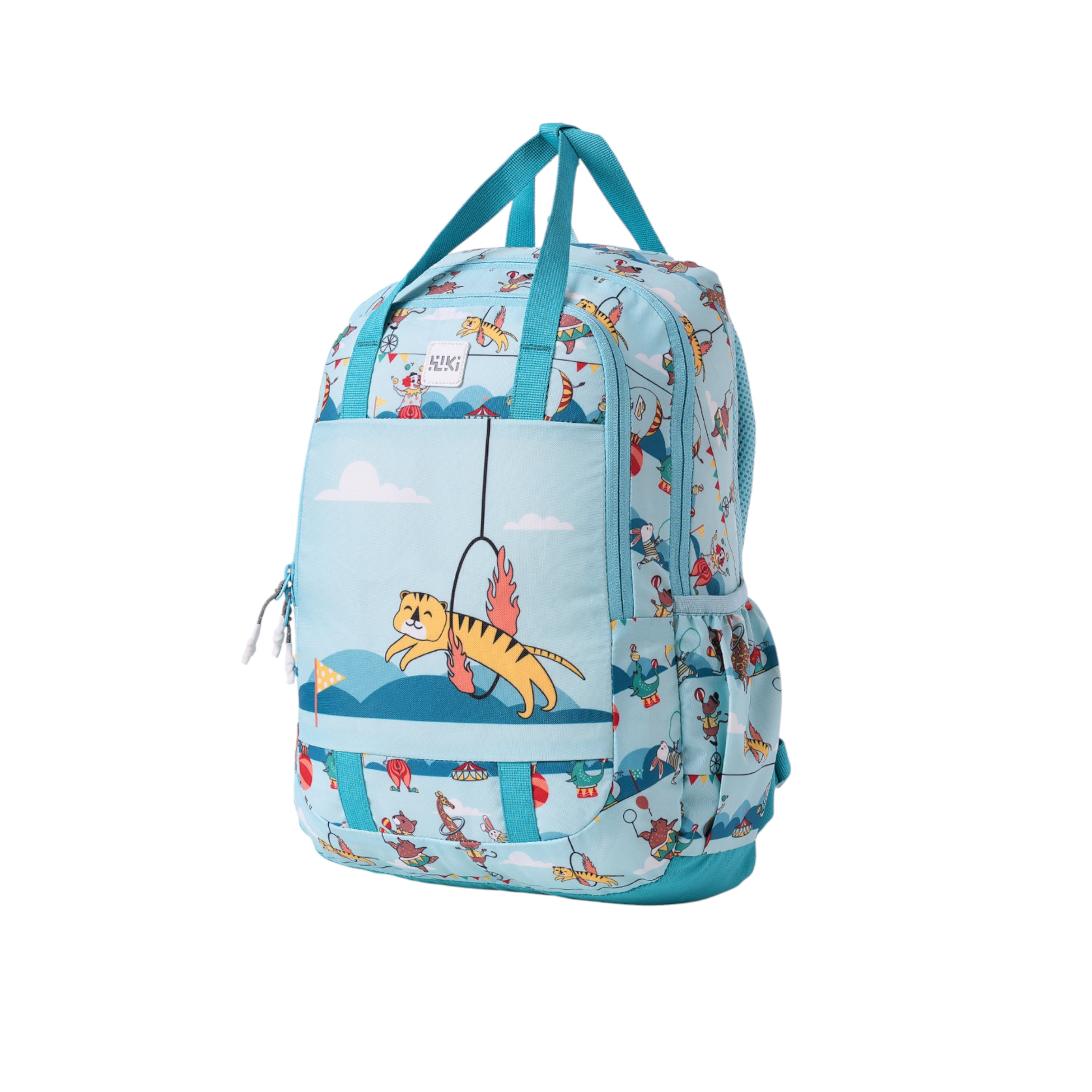 Wildcraft Wiki Printed School Backpack with Adjustable Shoulder Straps - 16x16x42 cms-school-bagsandbackpacks-backpacks-image-5