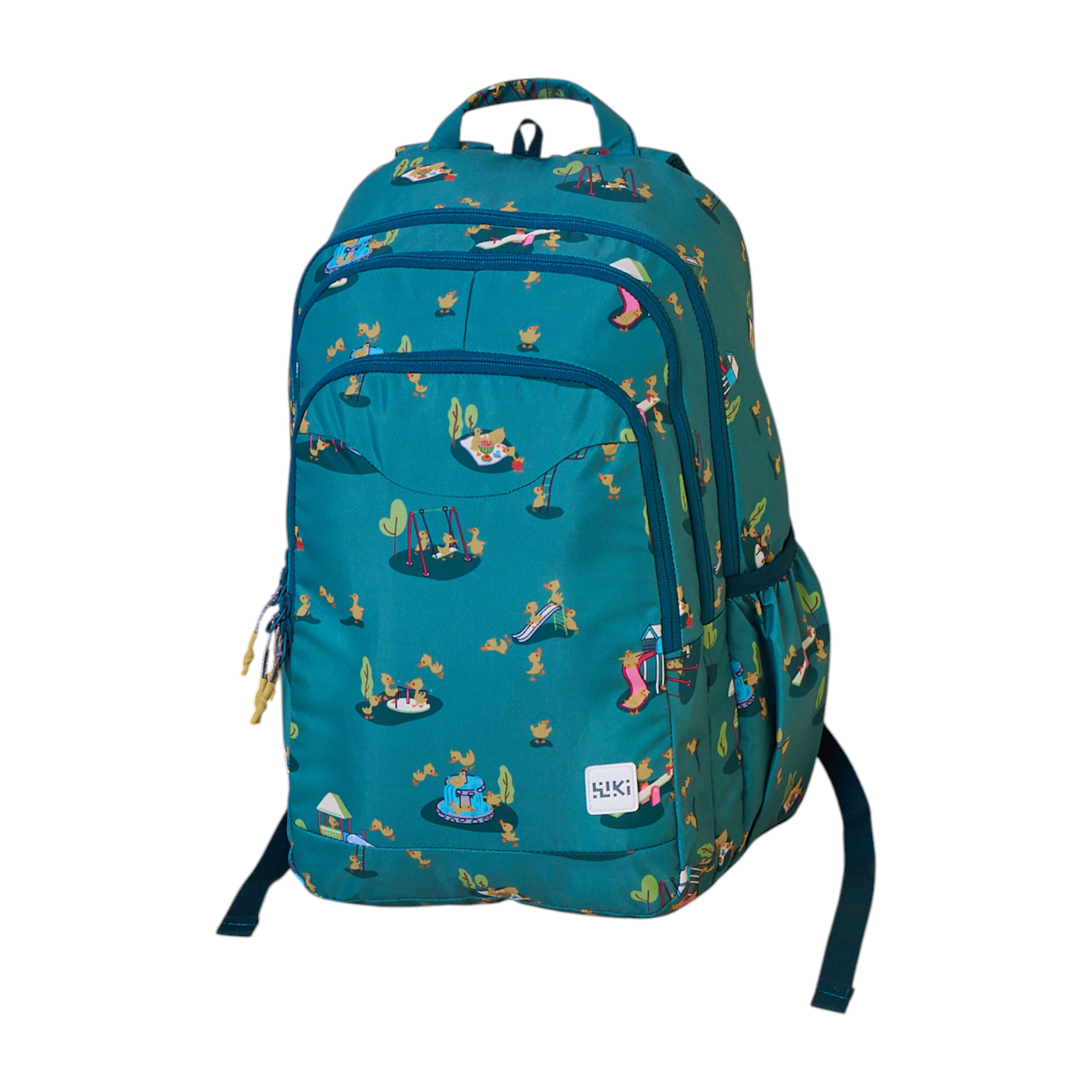 Wildcraft Wiki Duckling Print Backpack with Padded Straps - 23x23x42 cms-school-bagsandbackpacks-backpacks-image-12