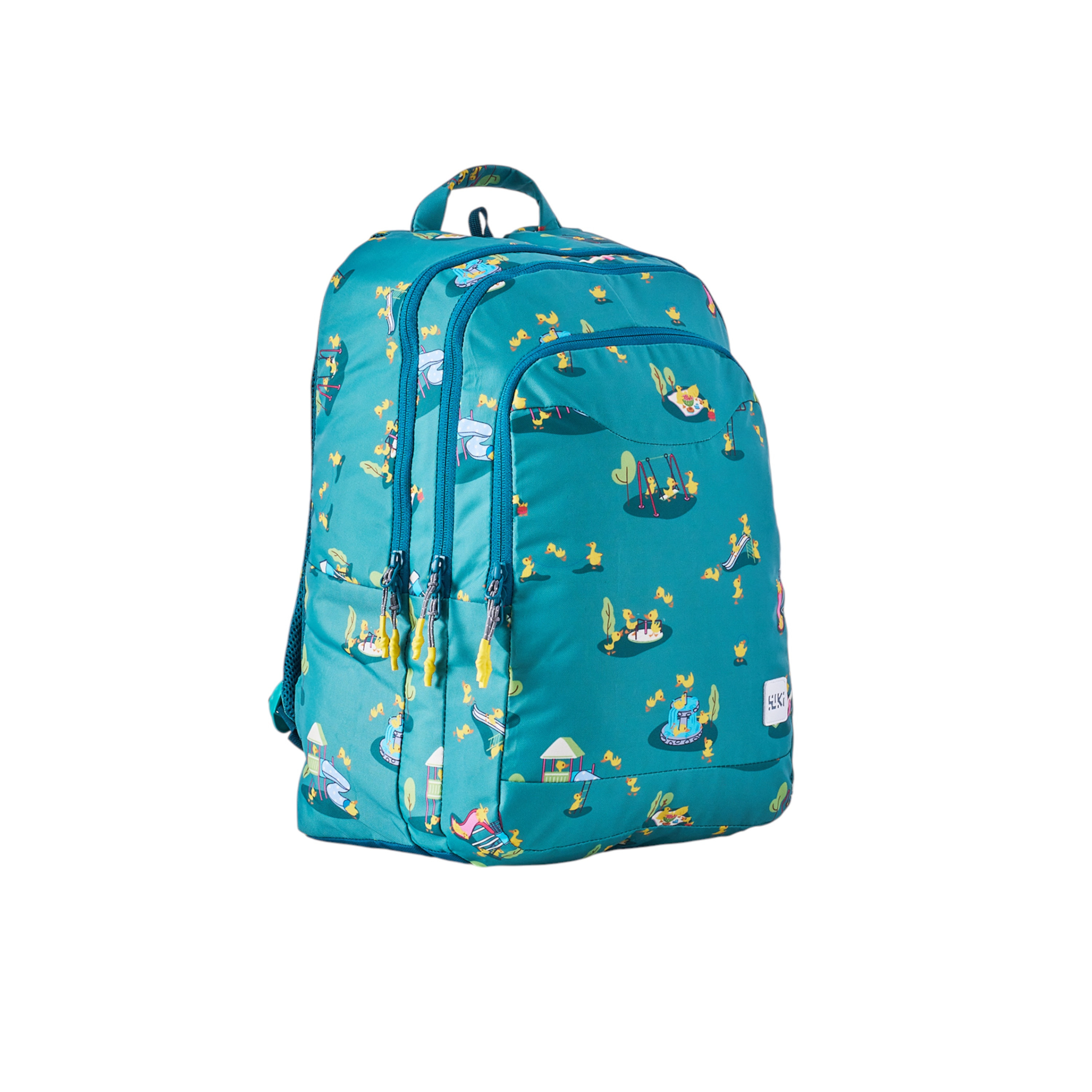 Wildcraft Wiki Duckling Print Backpack with Padded Straps - 23x23x42 cms-school-bagsandbackpacks-backpacks-image-7
