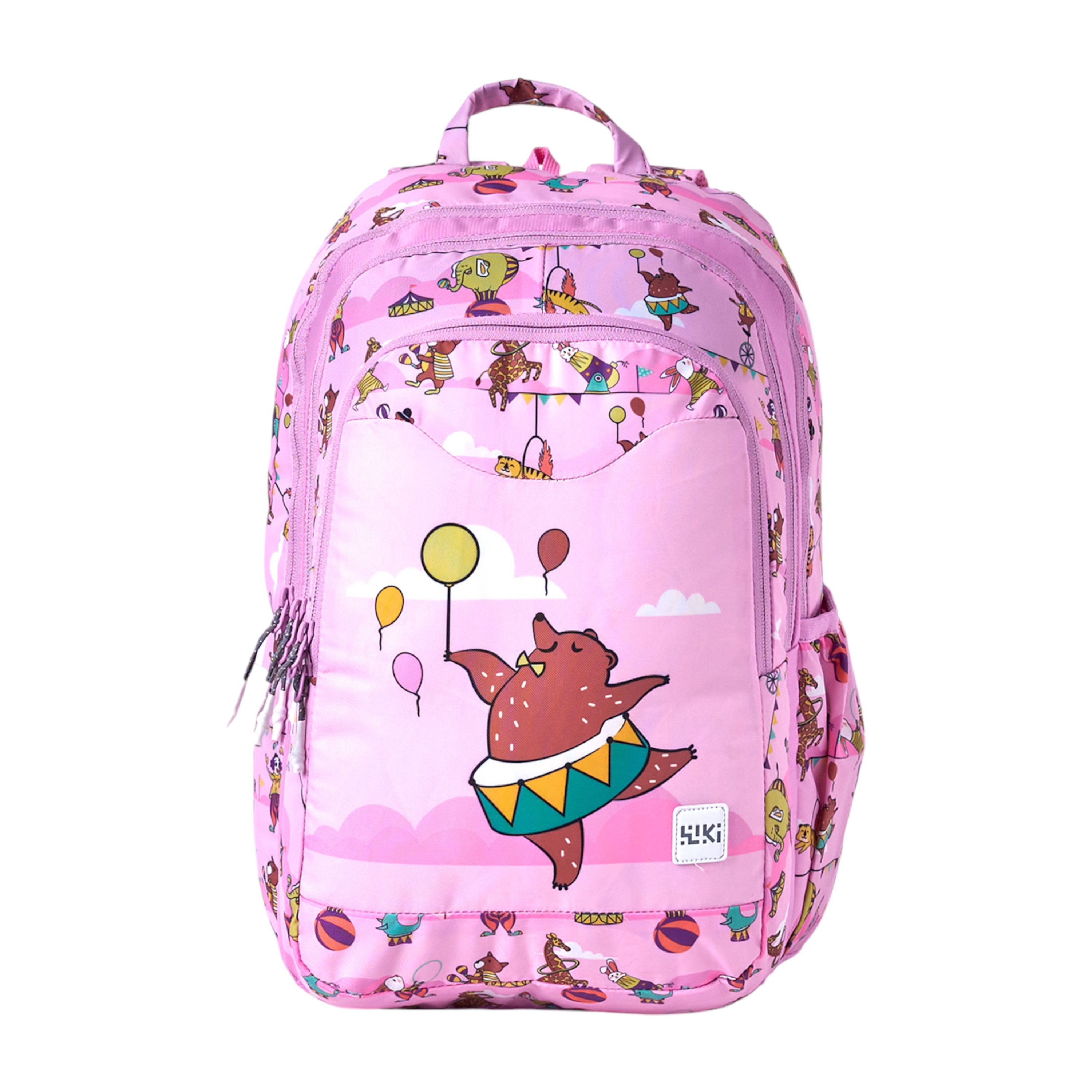 Wildcraft Wiki Printed Backpack with Adjustable Straps and Zip Closure - 23x23x42 cms-school-bagsandbackpacks-backpacks-image-1