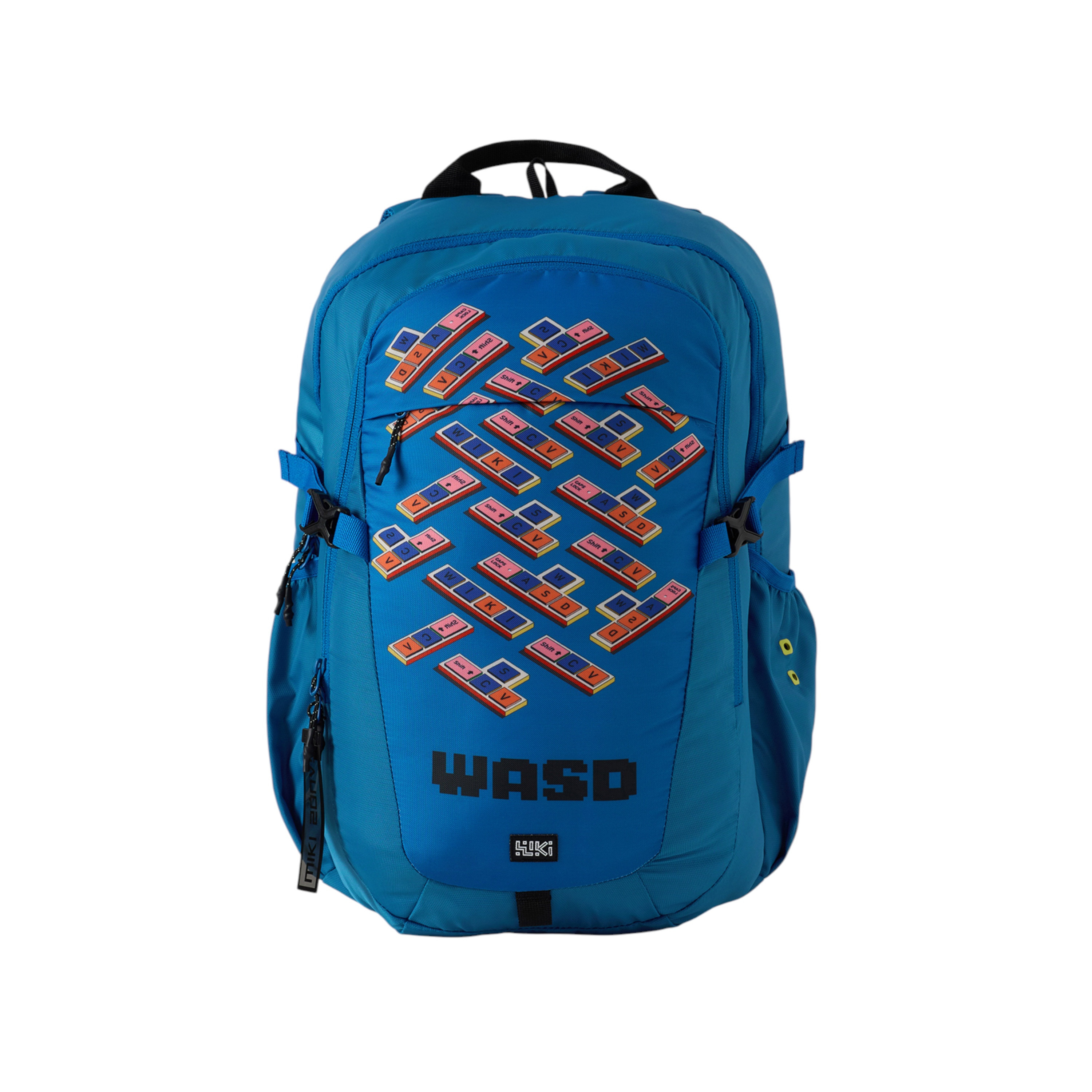 Wildcraft Wiki Printed Backpack with Adjustable Straps and Zip Closure - 23x23x47 cms-school-bagsandbackpacks-backpacks-image-1
