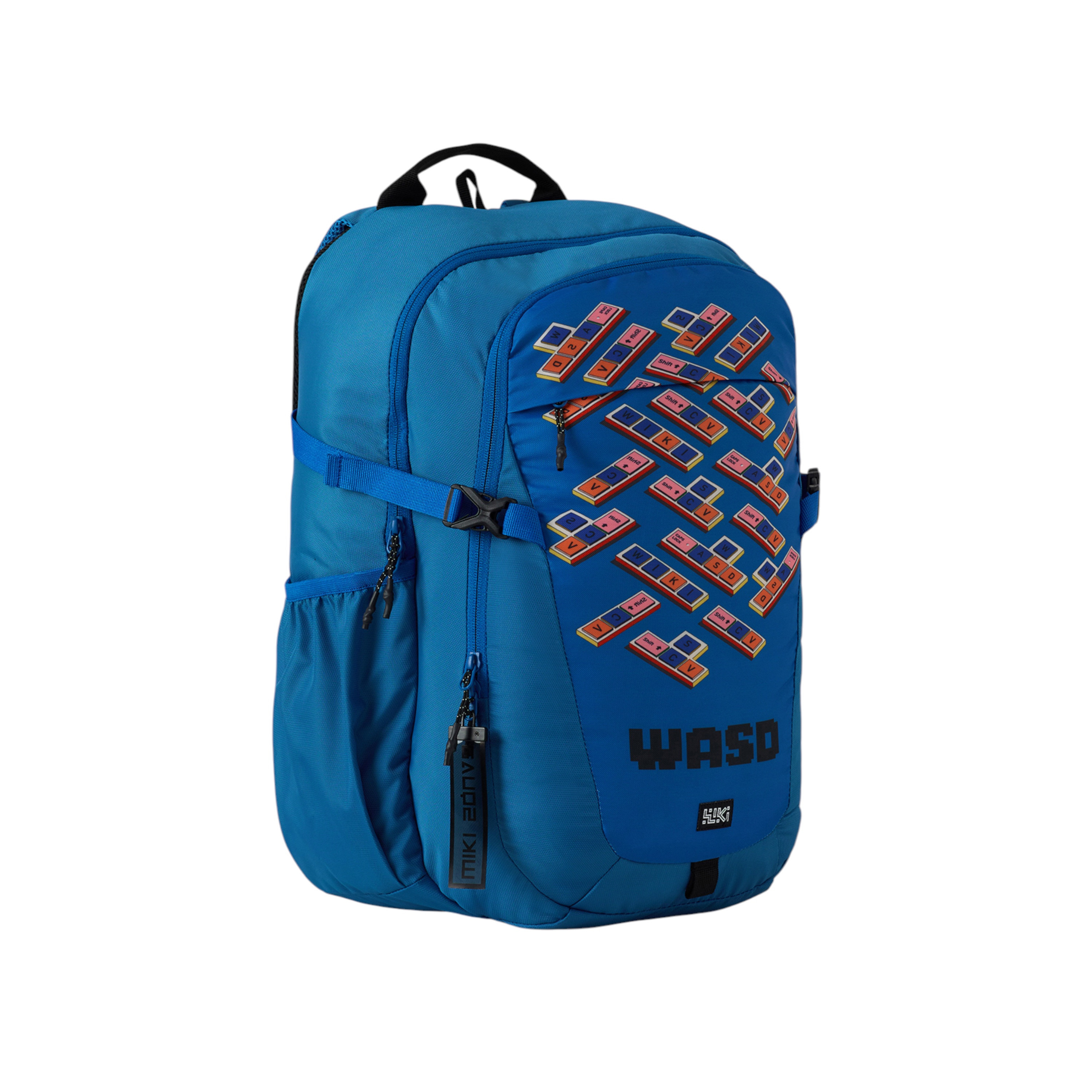 Wildcraft Wiki Printed Backpack with Adjustable Straps and Zip Closure - 23x23x47 cms-school-bagsandbackpacks-backpacks-image-4