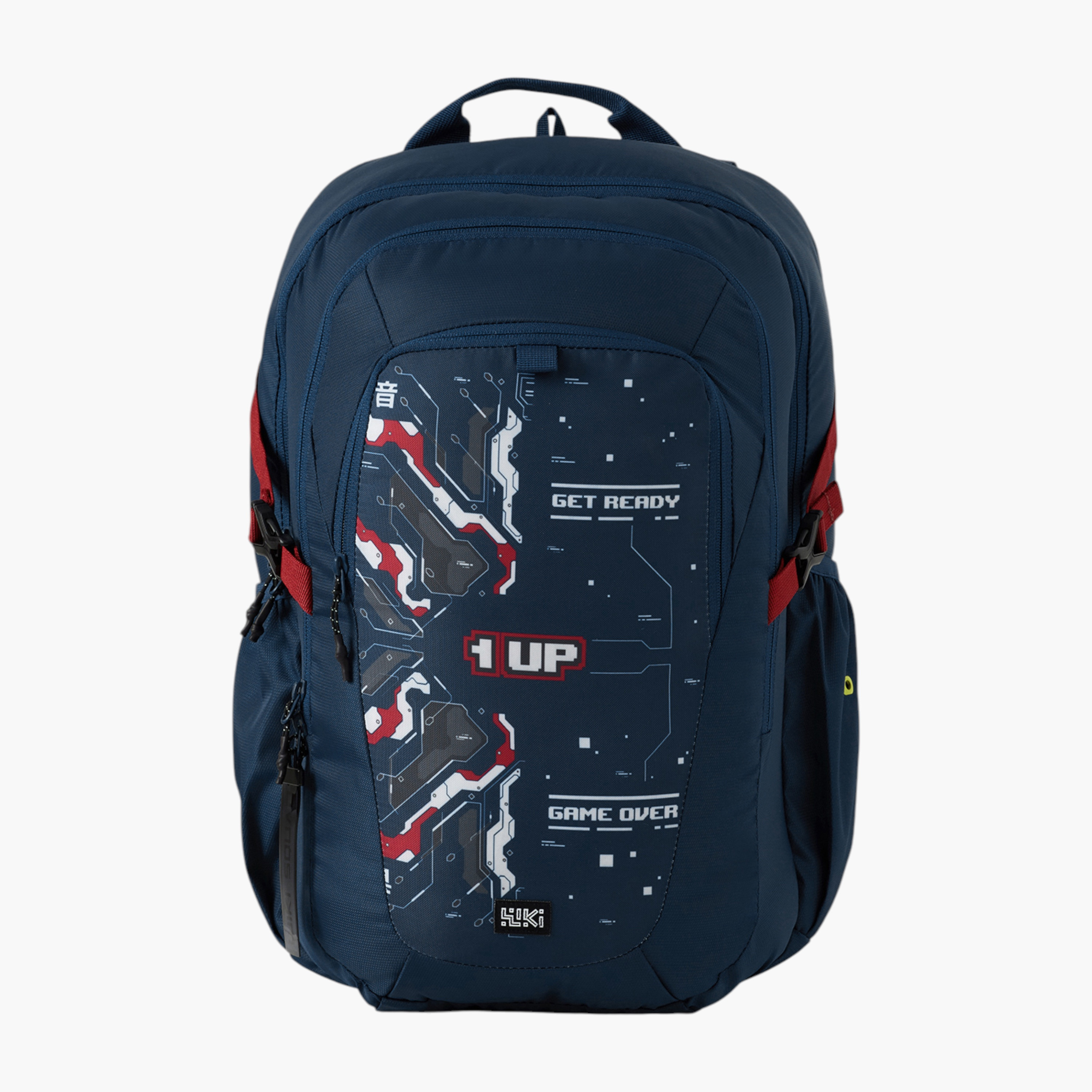 Wildcraft Wiki Printed Backpack with Adjustable Straps and Zip Closure - 24x24x47 cms-school-bagsandbackpacks-backpacks-image-1