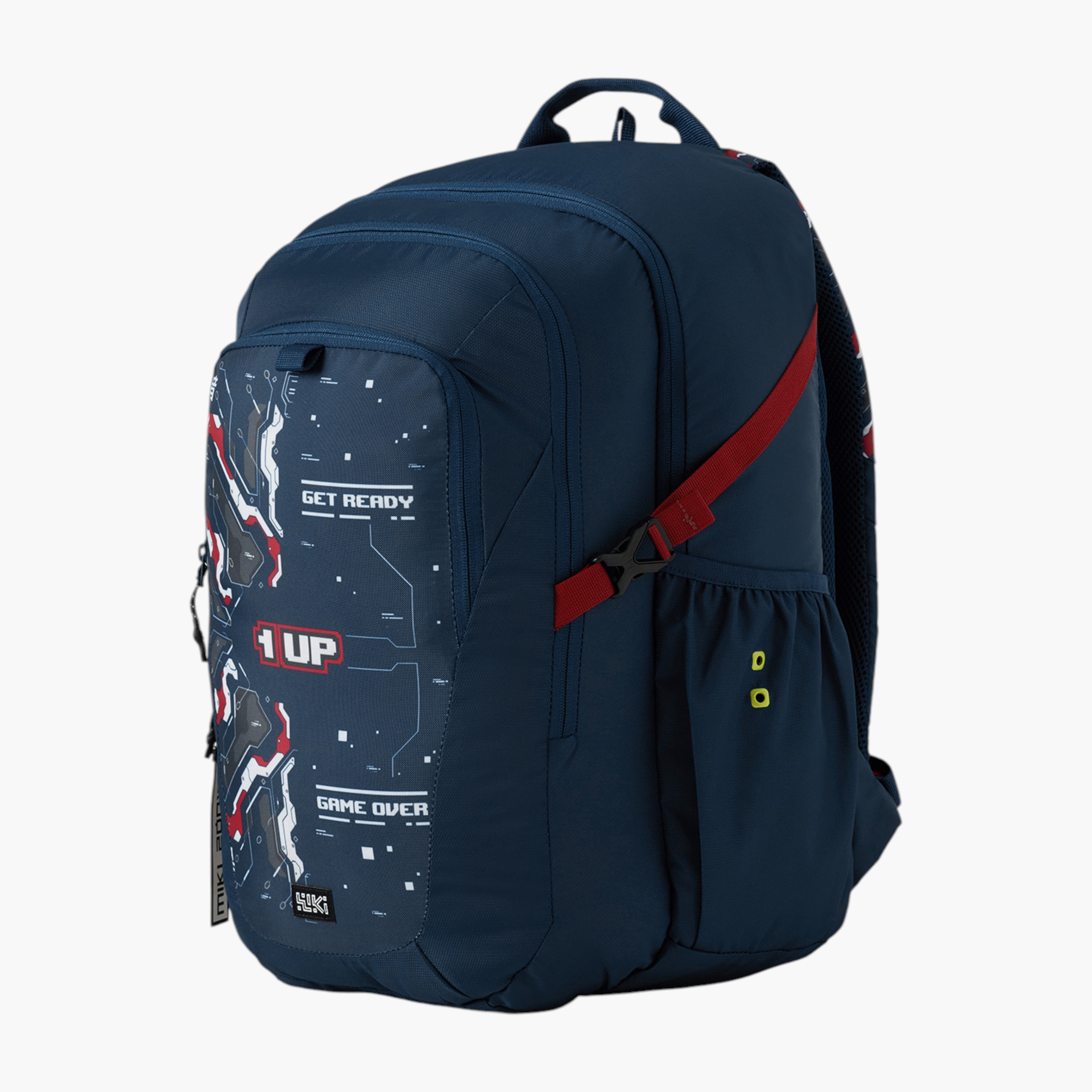 Wildcraft Wiki Printed Backpack with Adjustable Straps and Zip Closure - 24x24x47 cms-school-bagsandbackpacks-backpacks-image-3