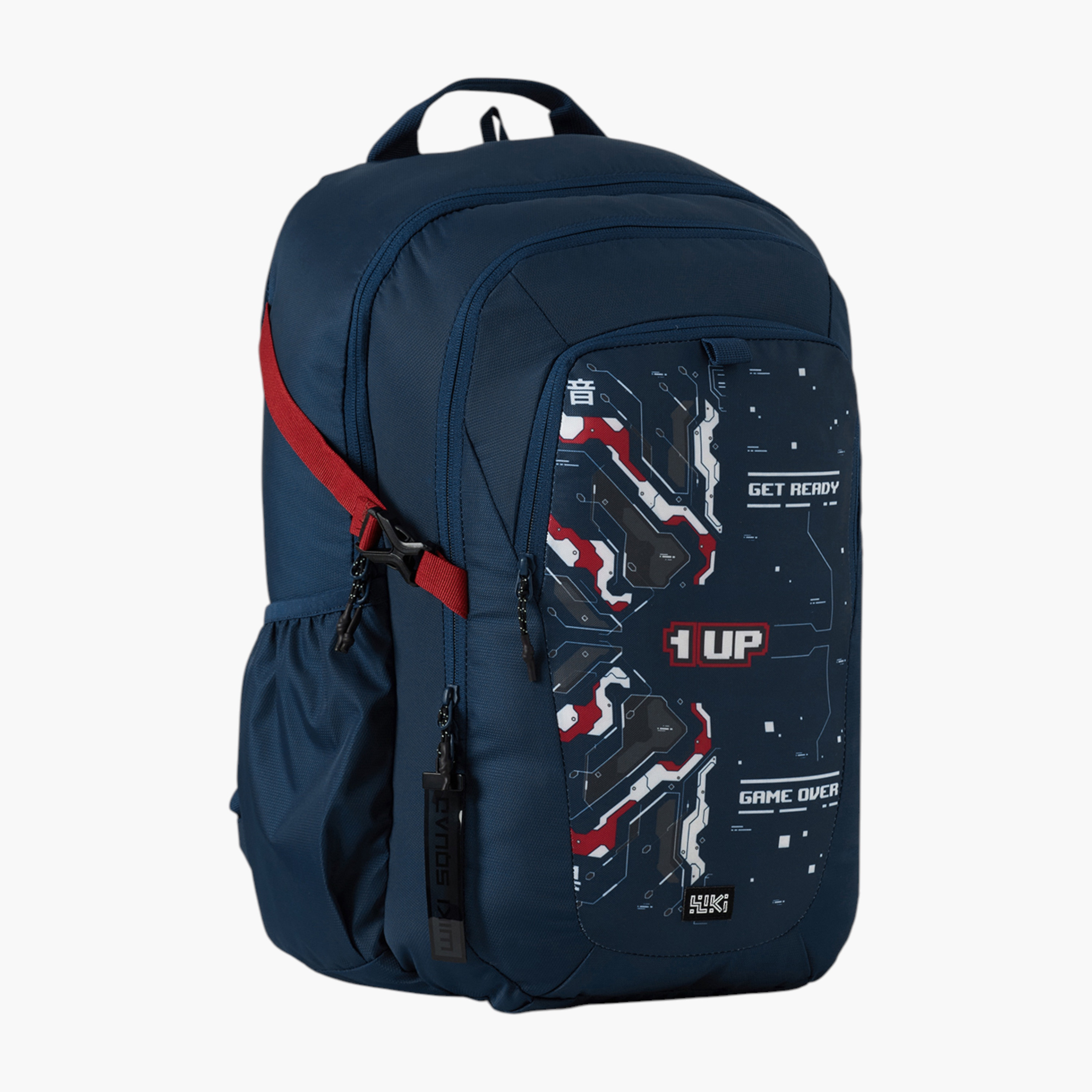 Wildcraft Wiki Printed Backpack with Adjustable Straps and Zip Closure - 24x24x47 cms-school-bagsandbackpacks-backpacks-image-4