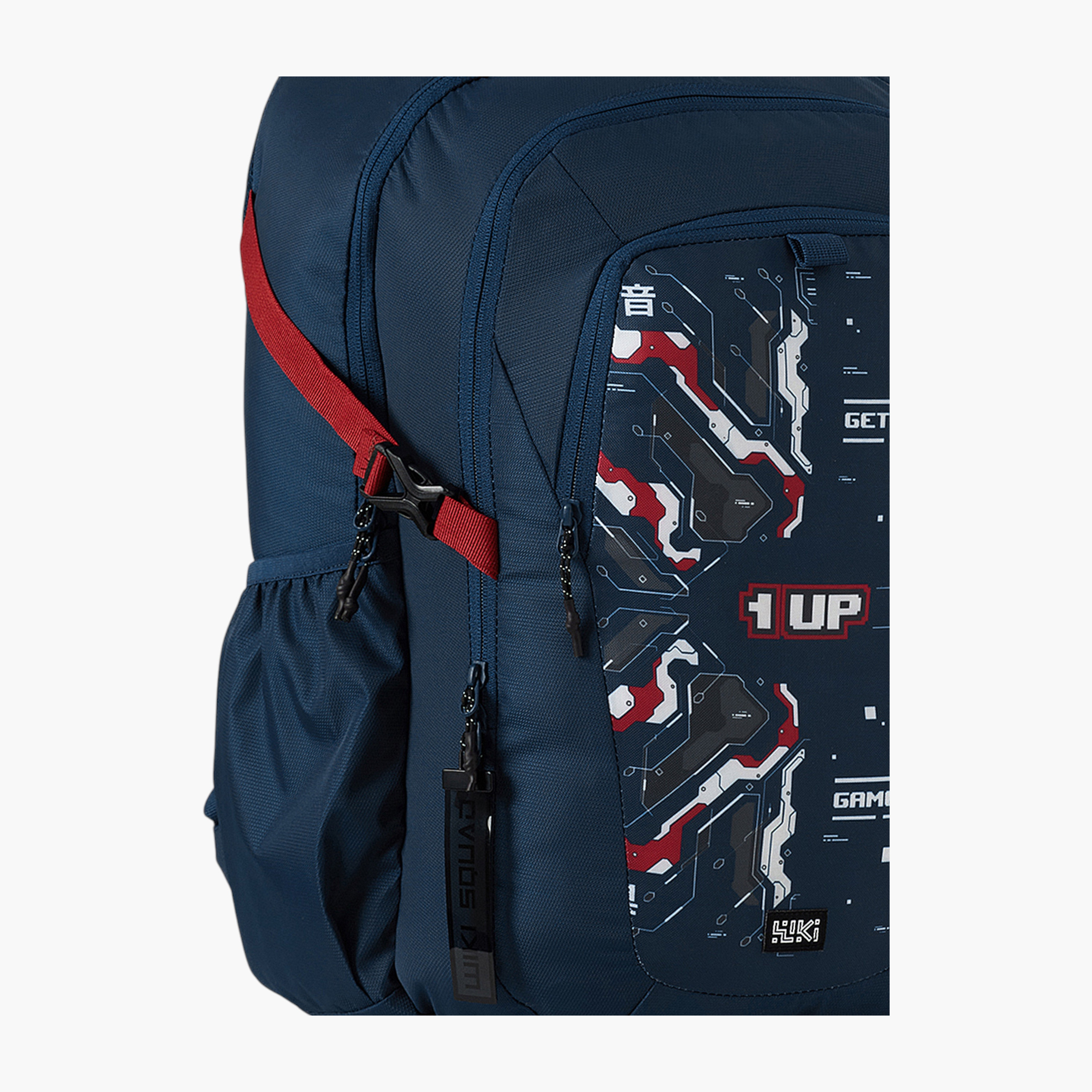 Wildcraft Wiki Printed Backpack with Adjustable Straps and Zip Closure - 24x24x47 cms-school-bagsandbackpacks-backpacks-image-6