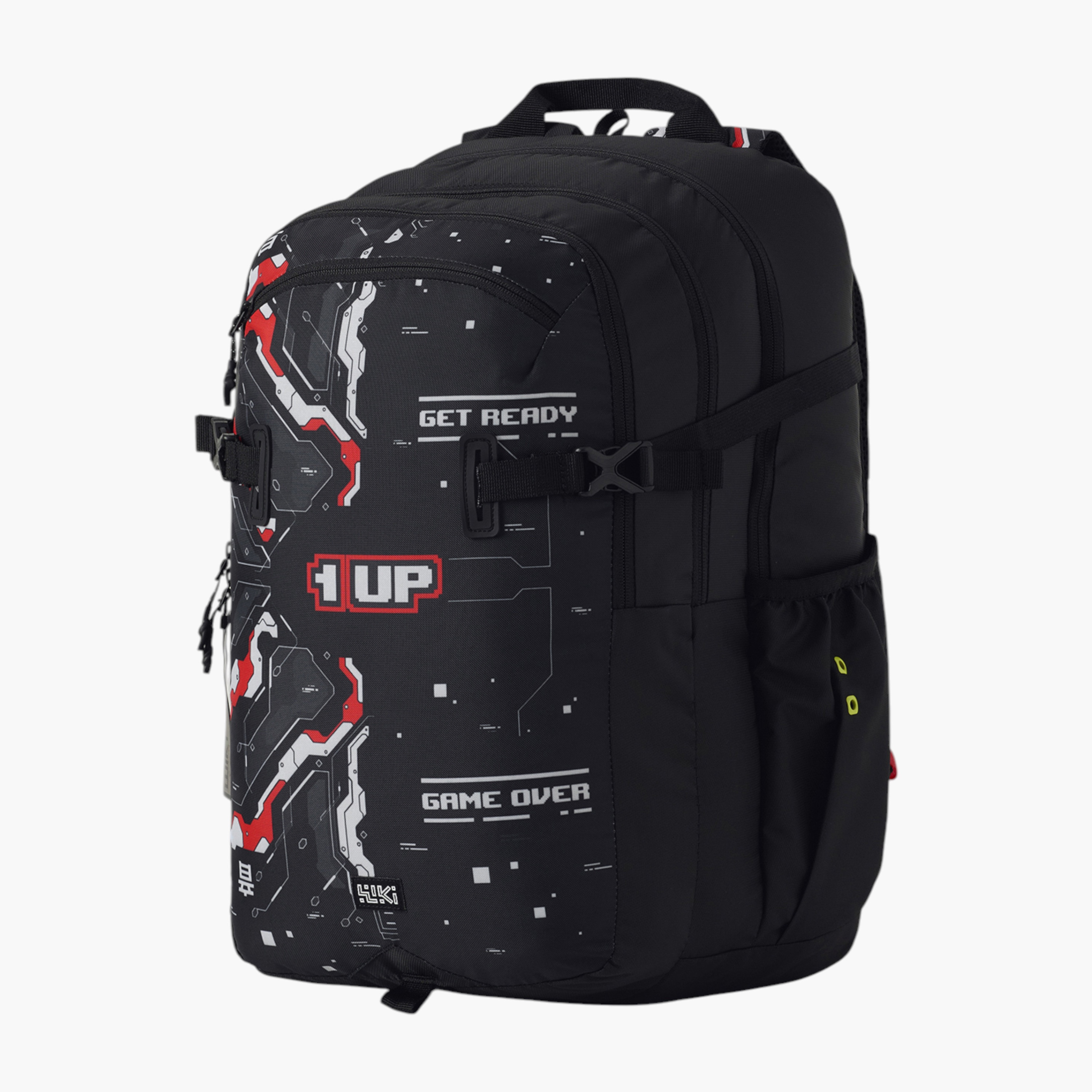 Wildcraft Wiki Gamer Print Backpack with Padded Straps - 25x25x50 cms-school-bagsandbackpacks-backpacks-image-3
