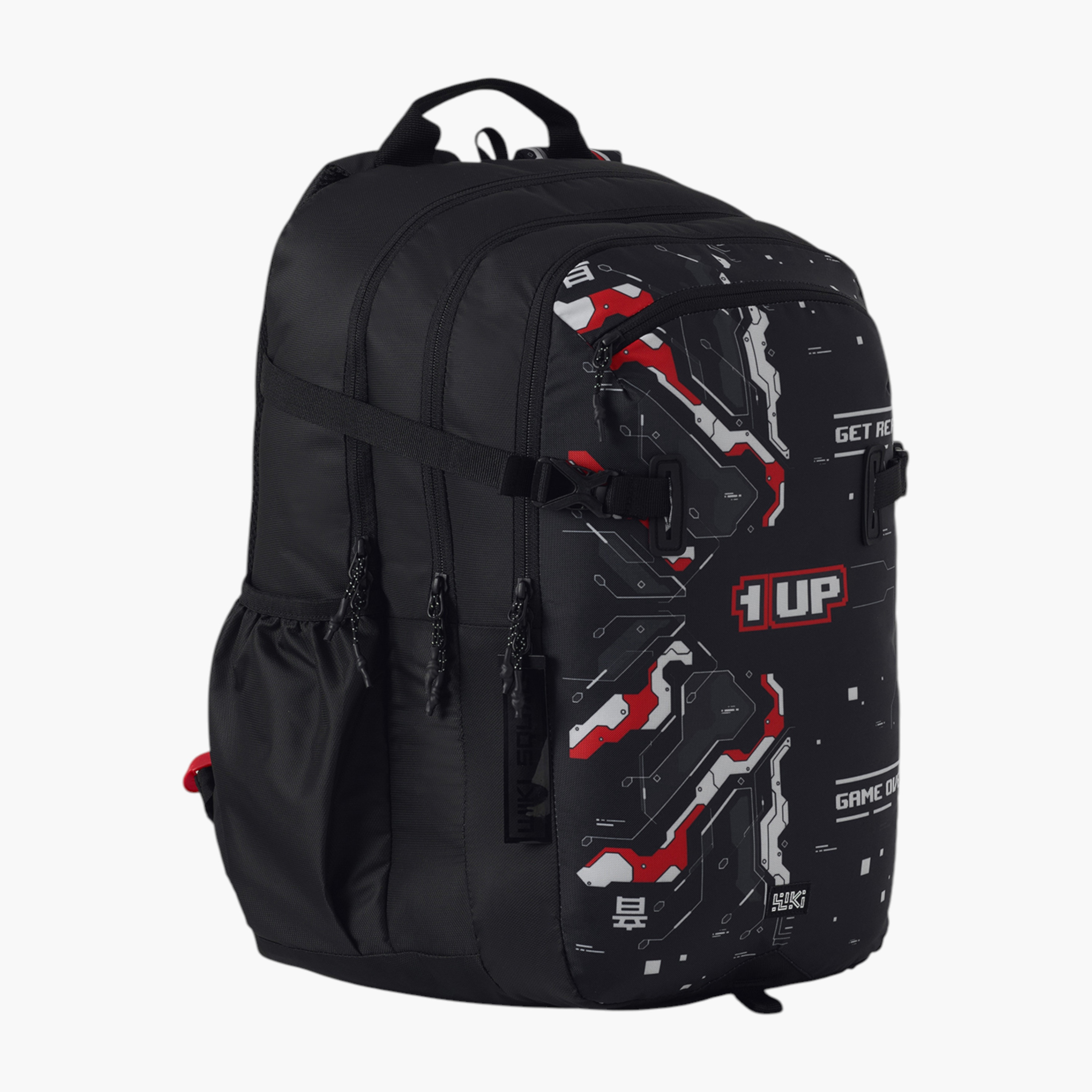 Wildcraft Wiki Gamer Print Backpack with Padded Straps - 25x25x50 cms-school-bagsandbackpacks-backpacks-image-4