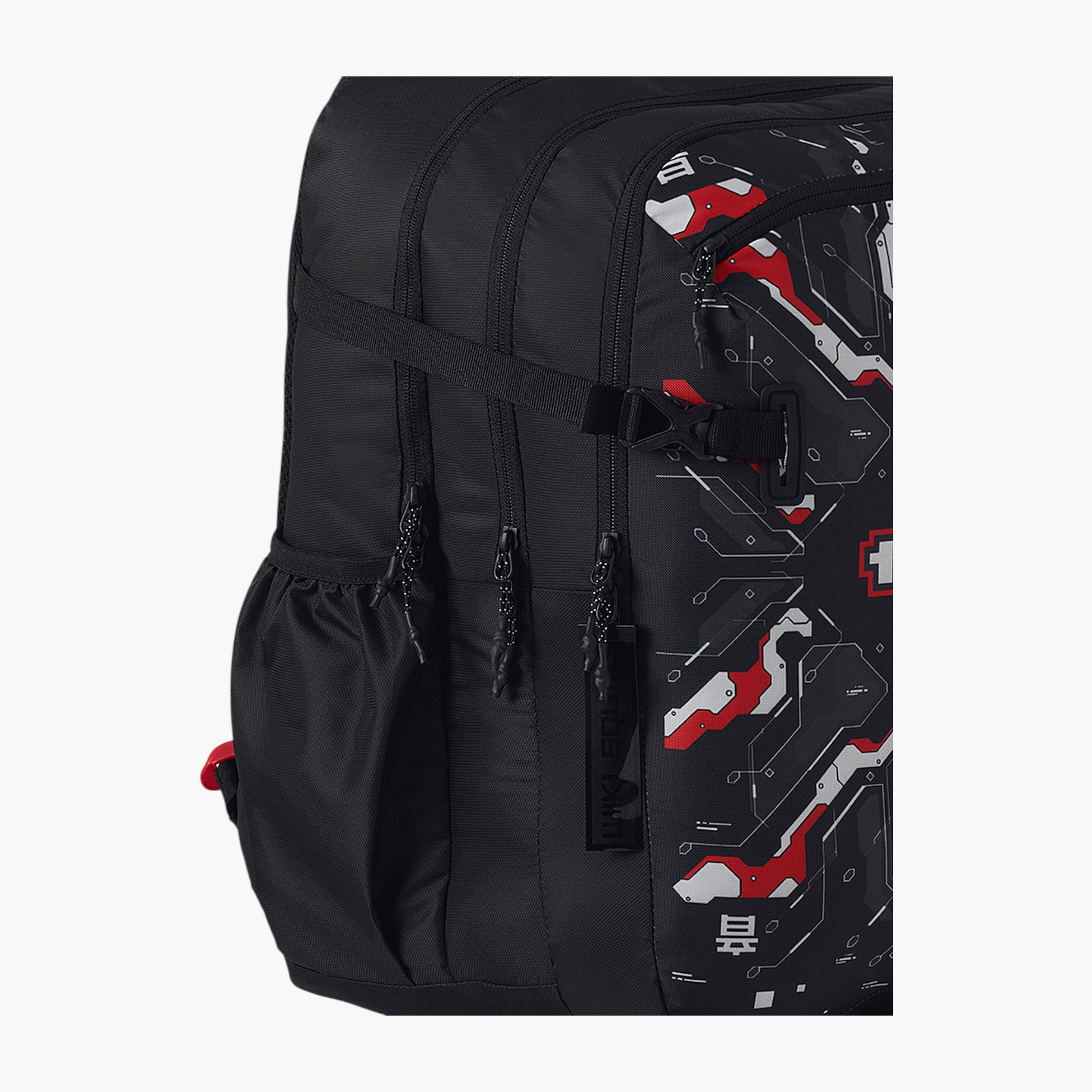 Wildcraft Wiki Gamer Print Backpack with Padded Straps - 25x25x50 cms-school-bagsandbackpacks-backpacks-image-6