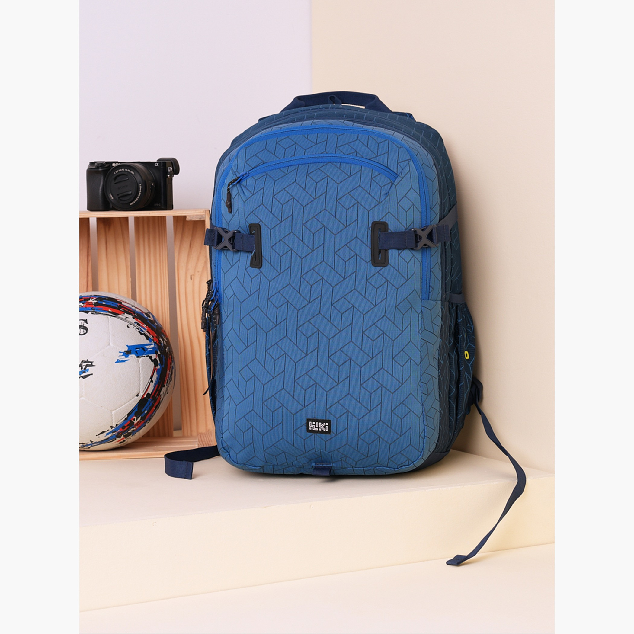 Wildcraft Wiki Printed School Backpack with Adjustable Shoulder Straps - 25x25x50 cms-school-bagsandbackpacks-backpacks-image-13